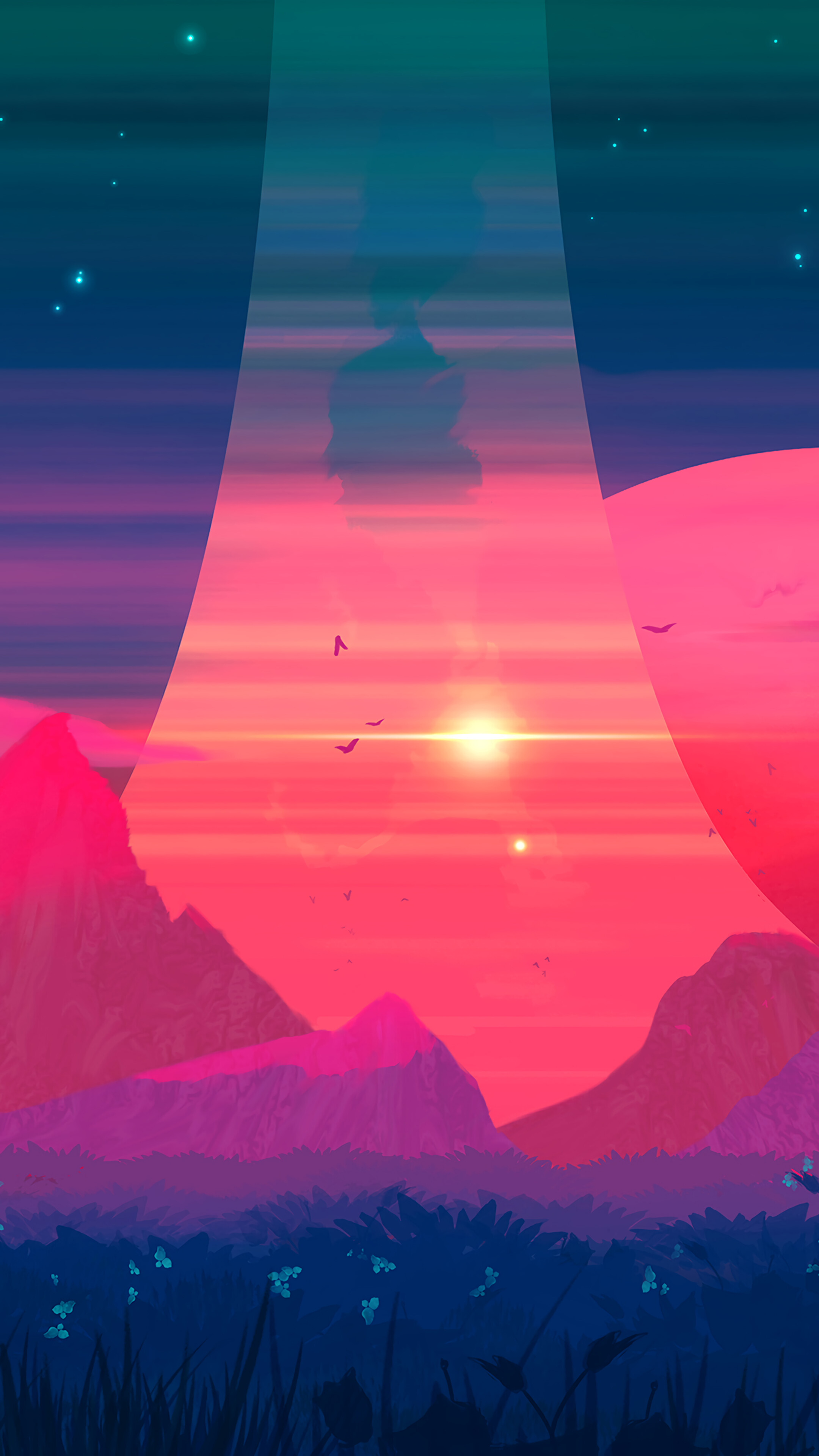 Digital Art Landscape Scenery 4K HD Phone Wallpaper