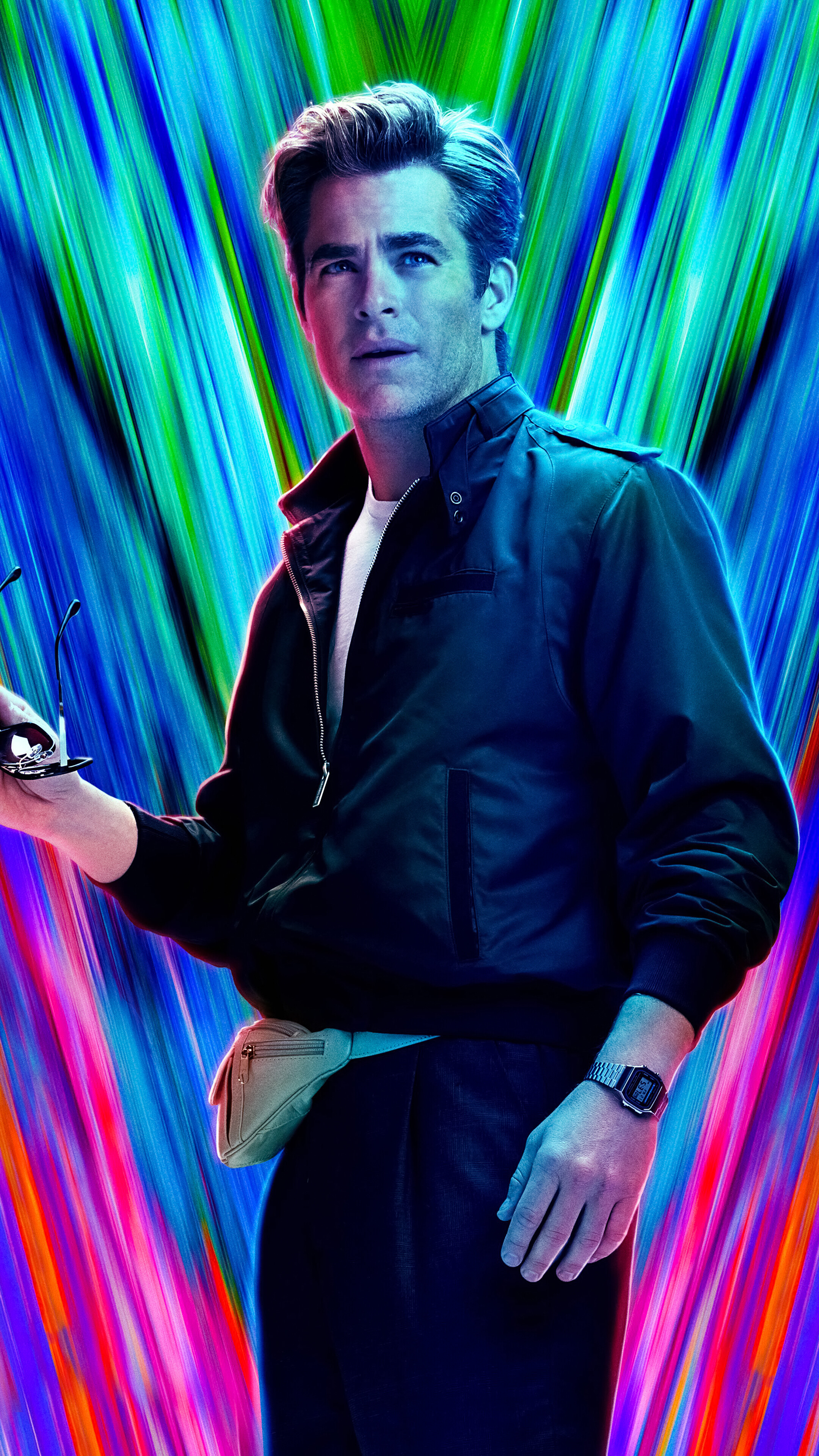 Steve Trevor from Wonder Woman 1984 4K Poster HD Phone Wallpaper