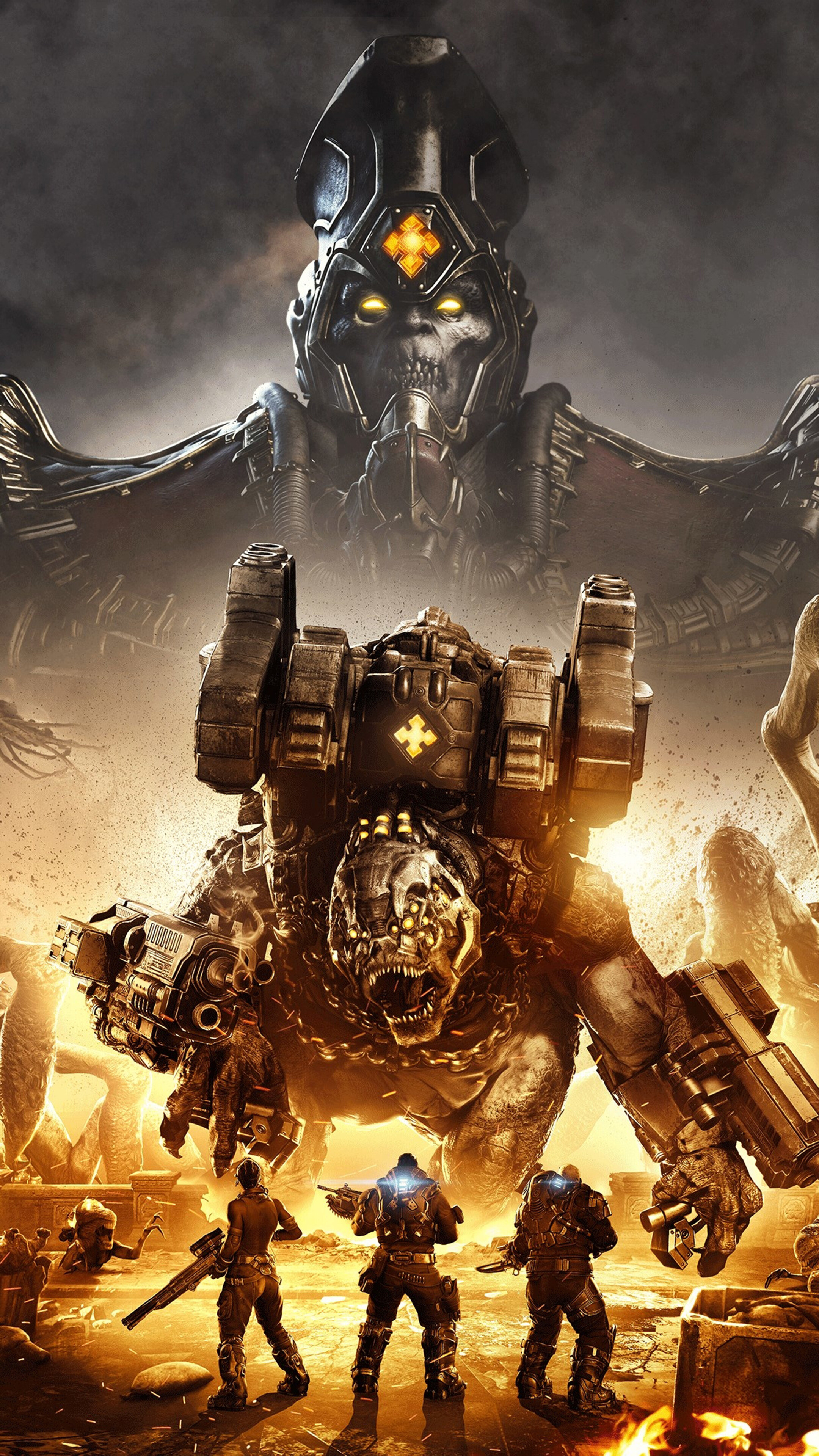 Gear Tactics 4K HD Phone Wallpaper
