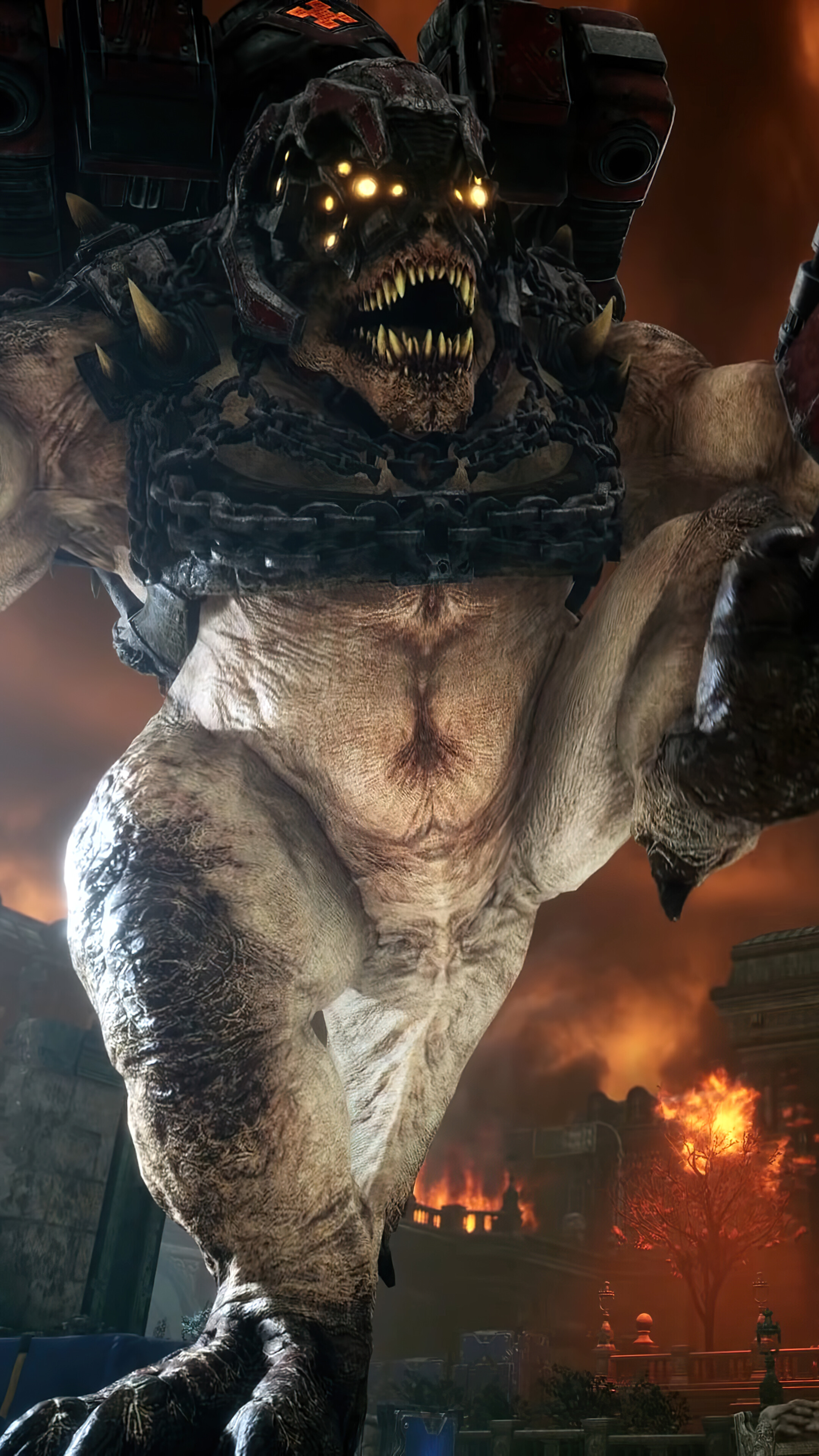 Brumak from Gear Tactics 4K HD Phone Wallpaper