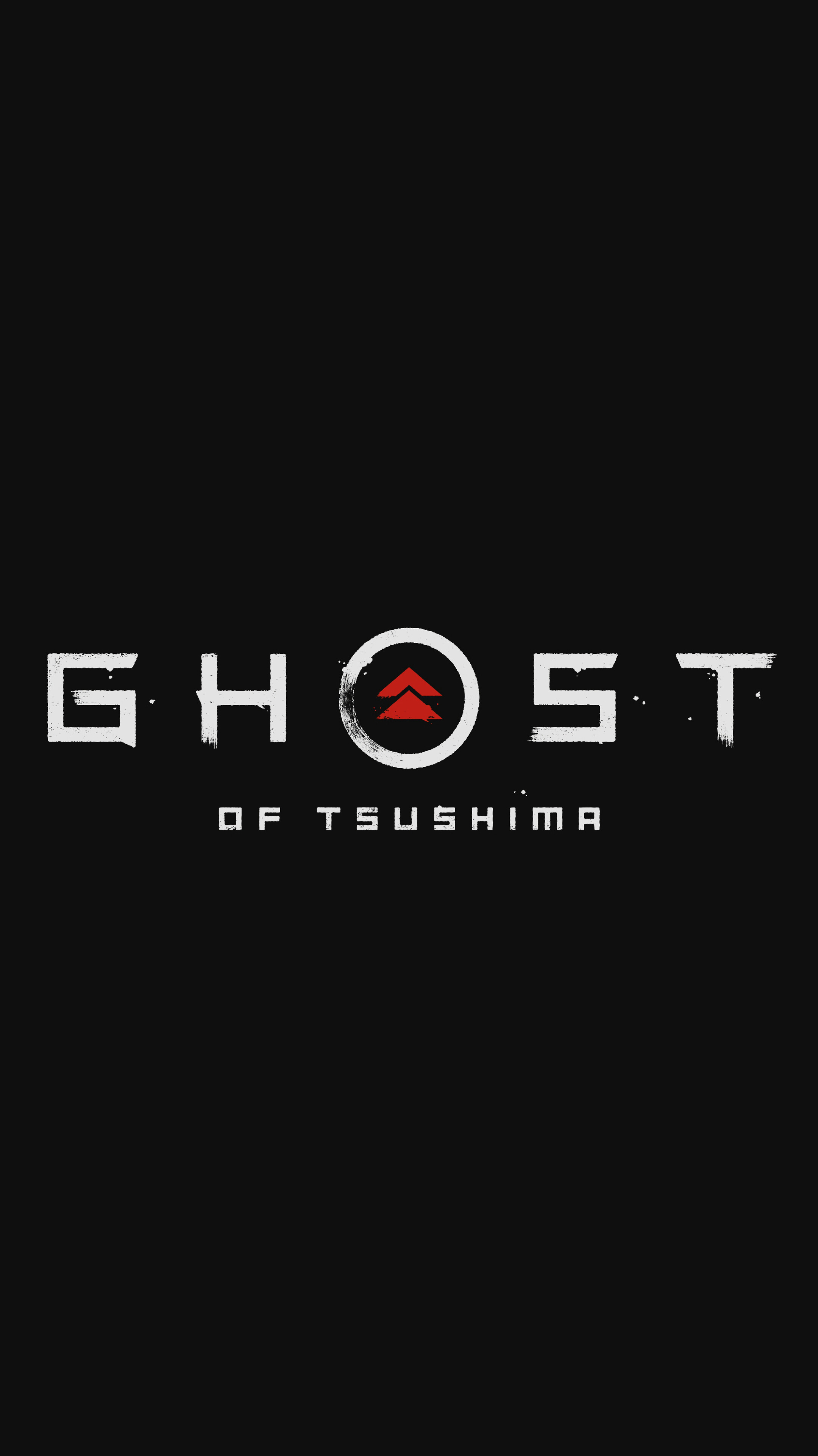 Ghost of Tsushima 4K Logo HD Phone Wallpaper