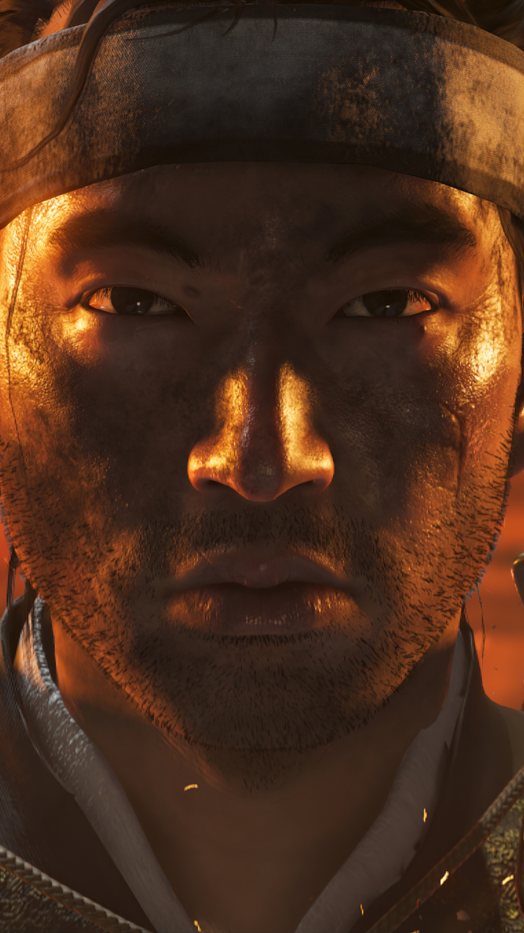 Jin Sakai from Ghost of Tsushima 4K HD Phone Wallpaper