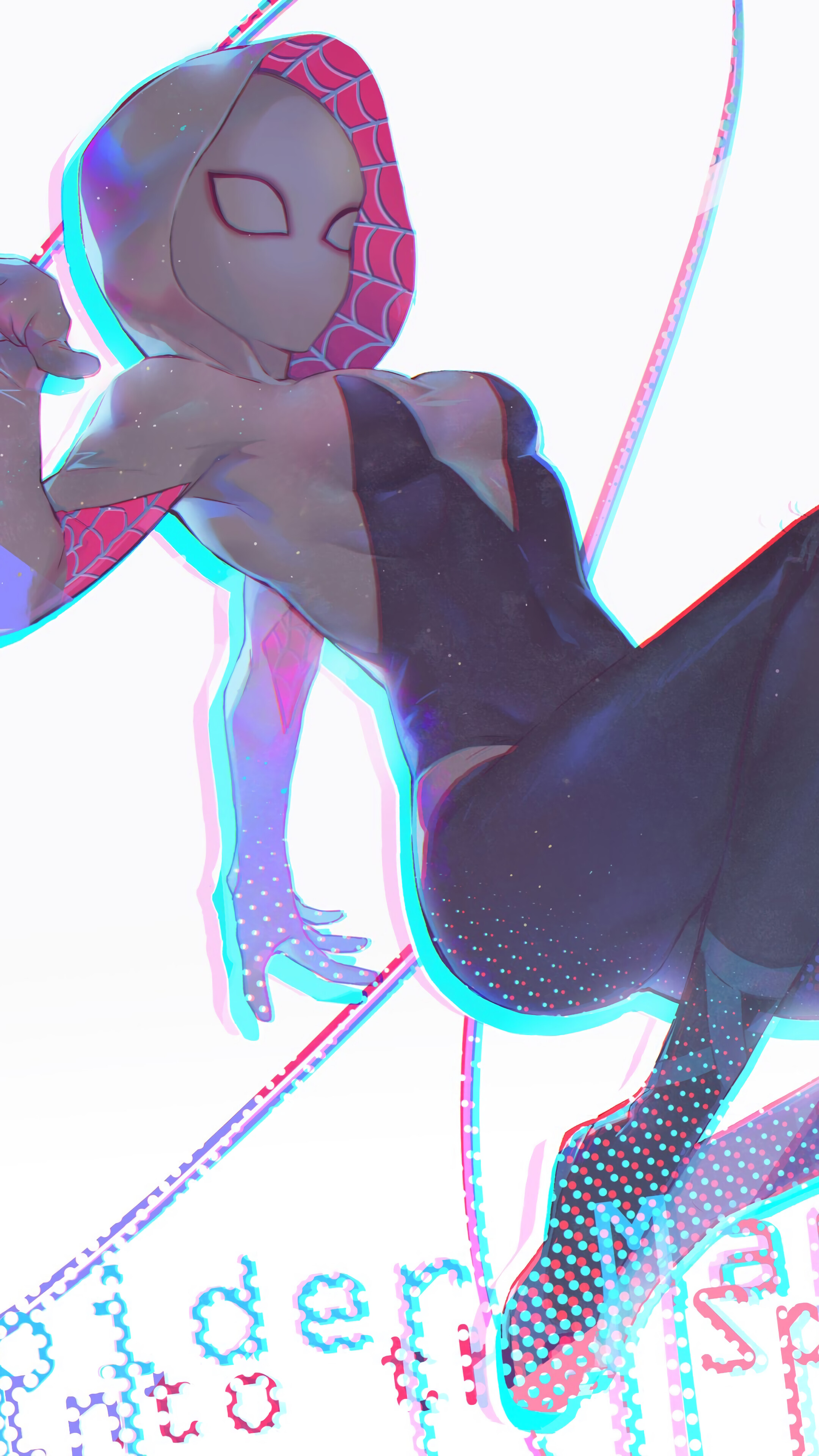 Spider-Gwen 4K HD Phone Wallpaper