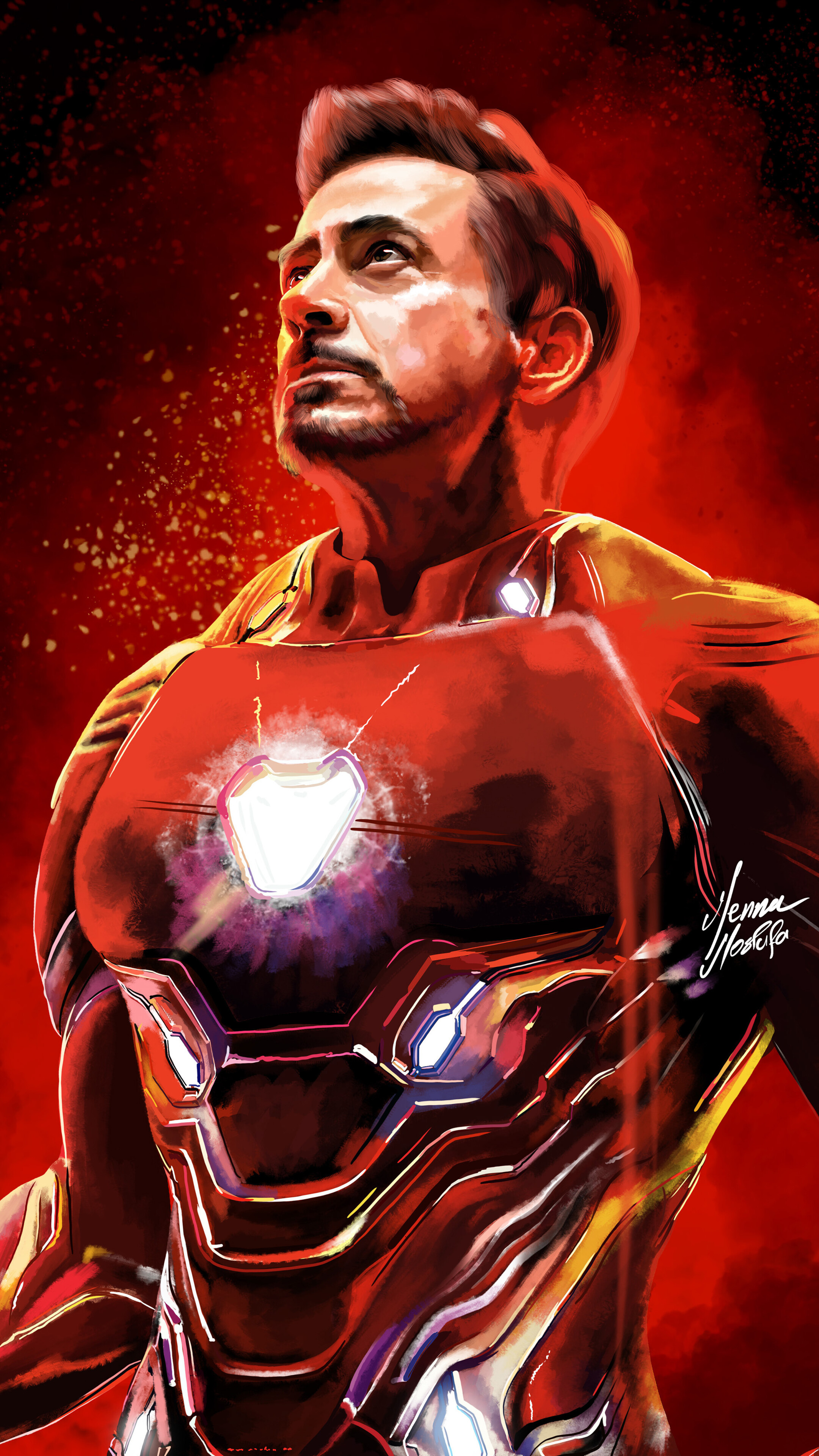 thumbnail image 2 of SHIELD Avengers Iron Man File Folder – A4 Document Cover With Tony Stark Design 2 of 6