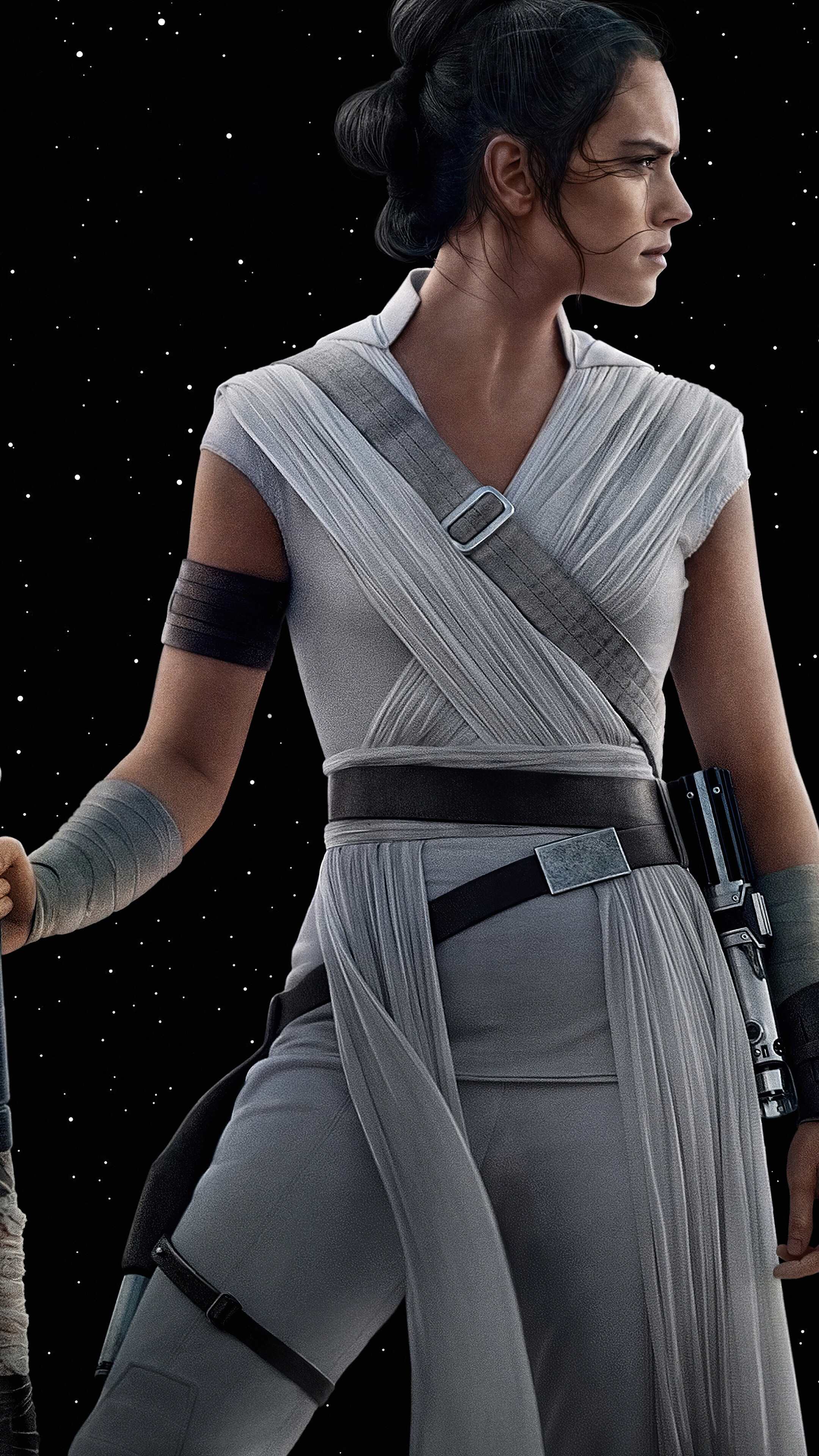 Rey from Star Wars The Rise of Skywalker 4K HD Phone Wallpaper