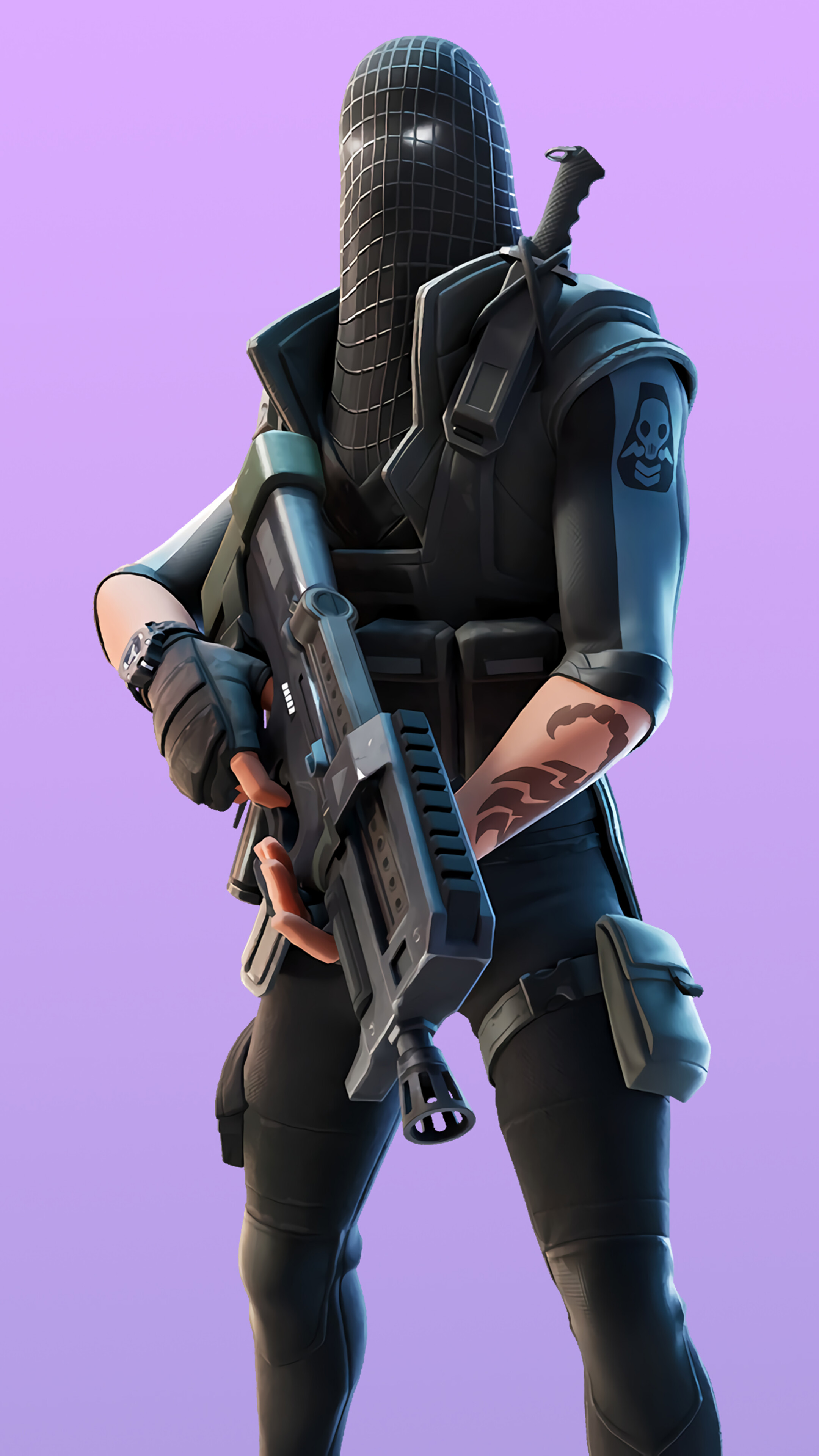 Stingray from Fortnite 4K HD Phone Wallpaper