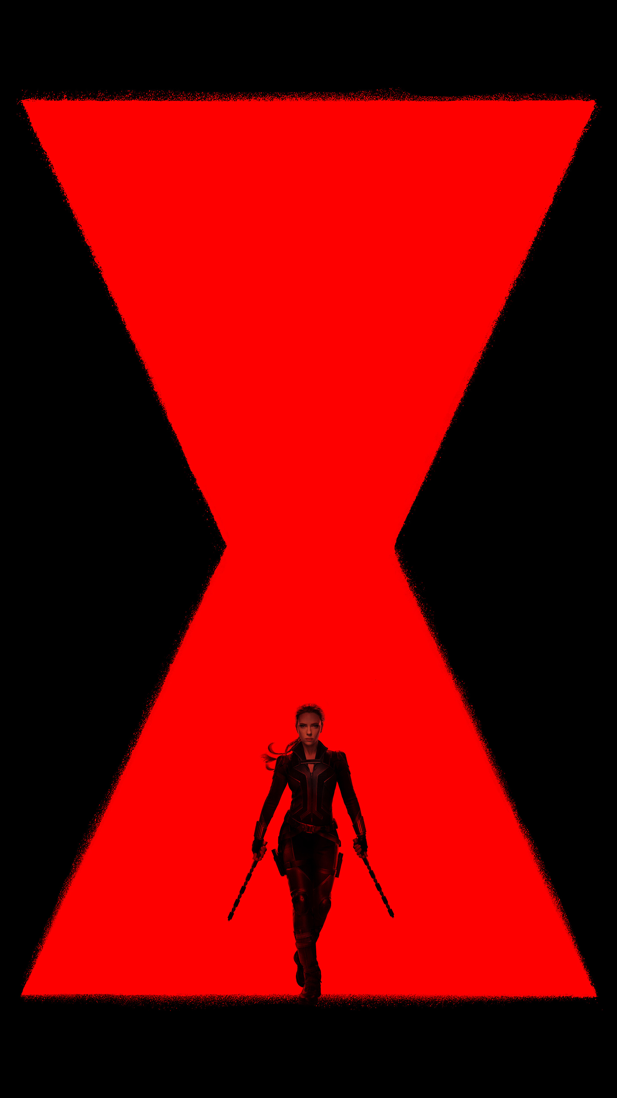 Black Widow from Marvel 4K HD Phone Wallpaper