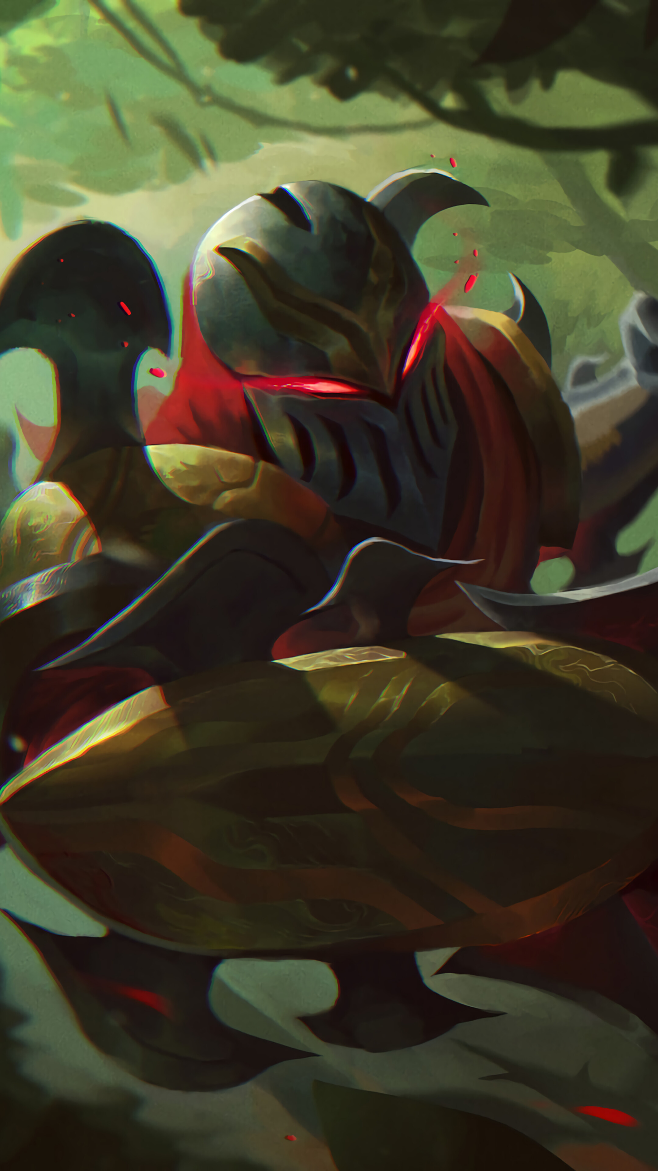 Zed from League of Legends 4K HD Phone Wallpaper