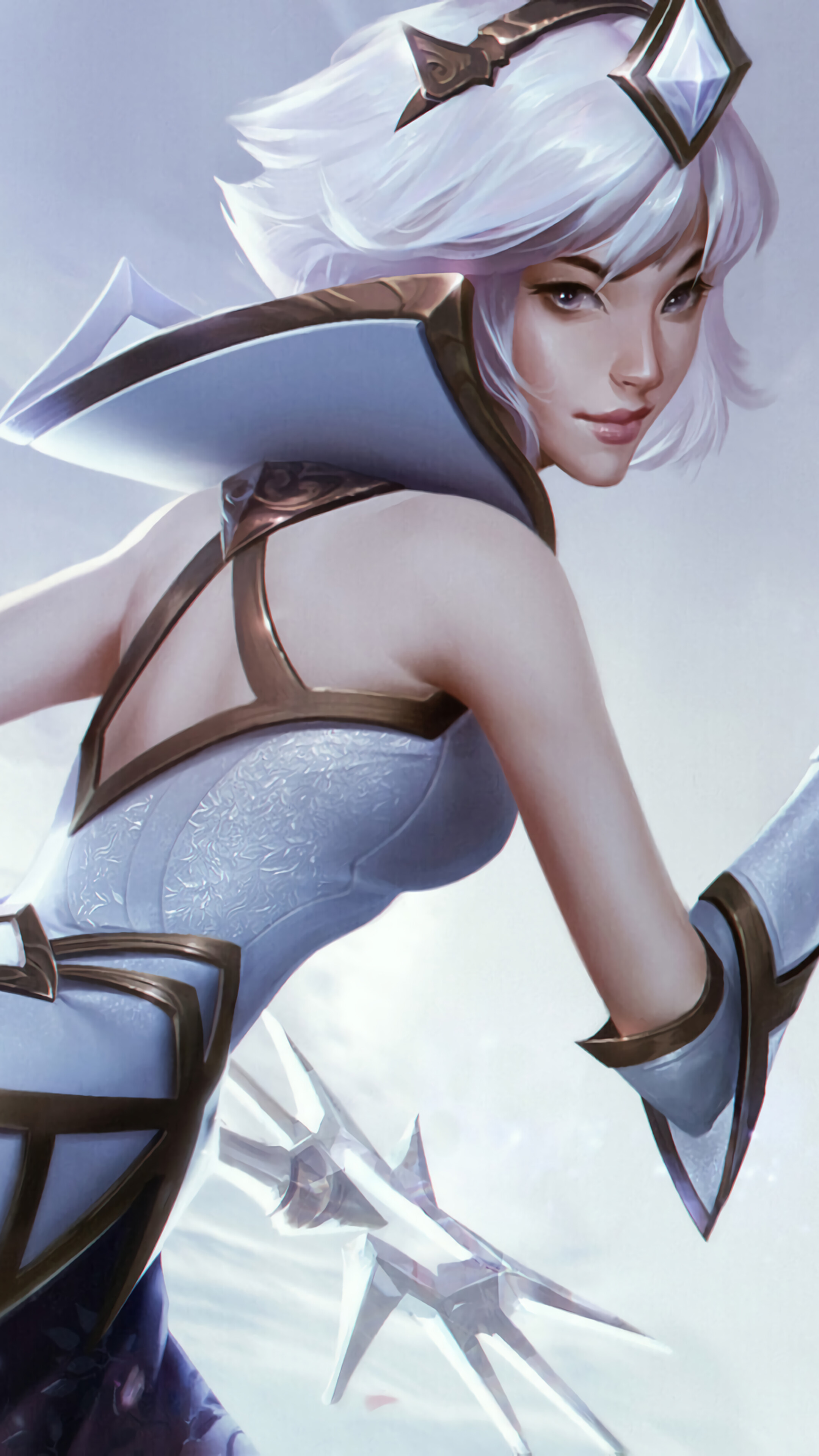 Elementalist Lux from League of Legends 4K HD Phone Wallpaper