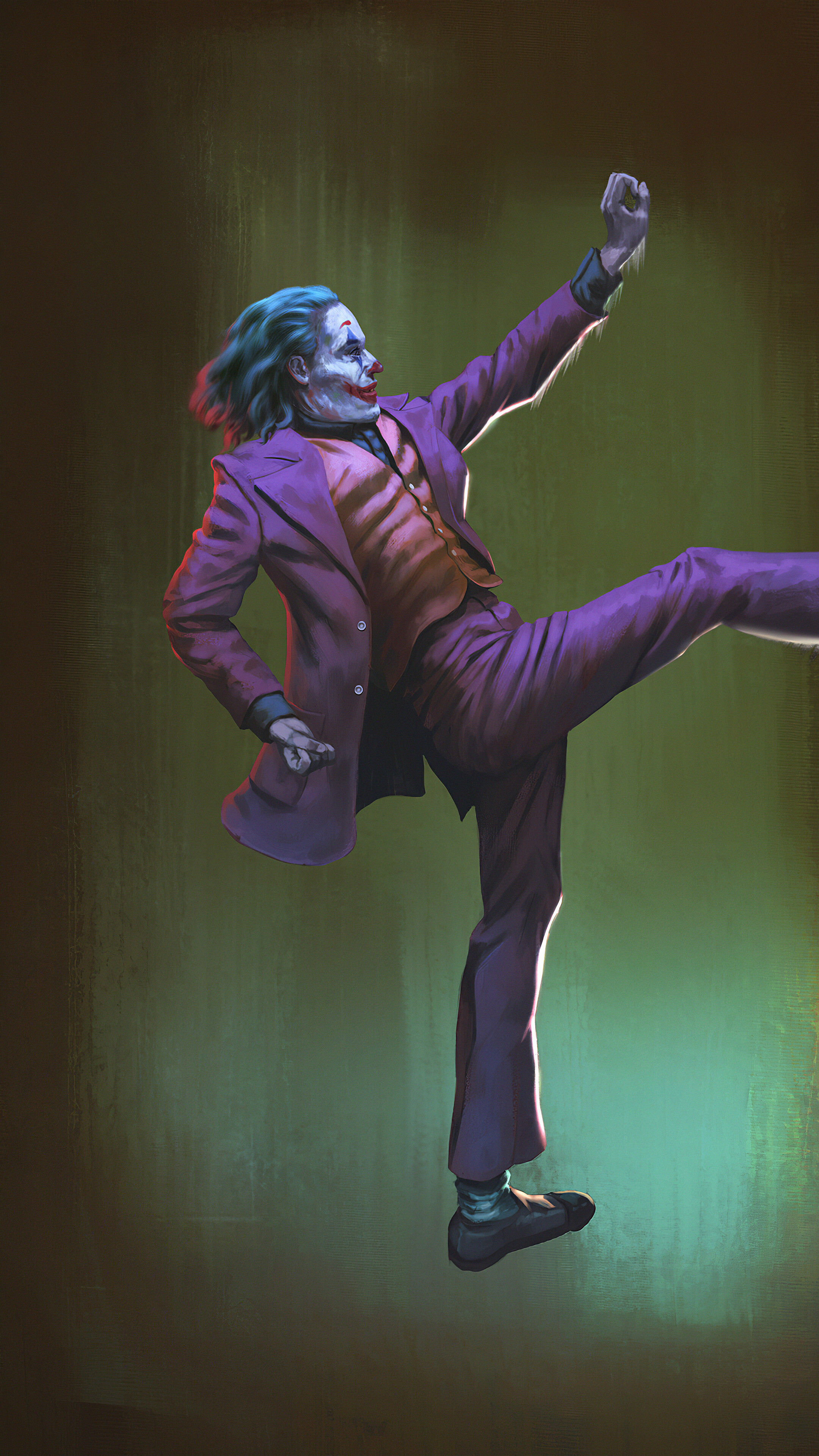 Joker from Movie 4K HD Phone Wallpaper