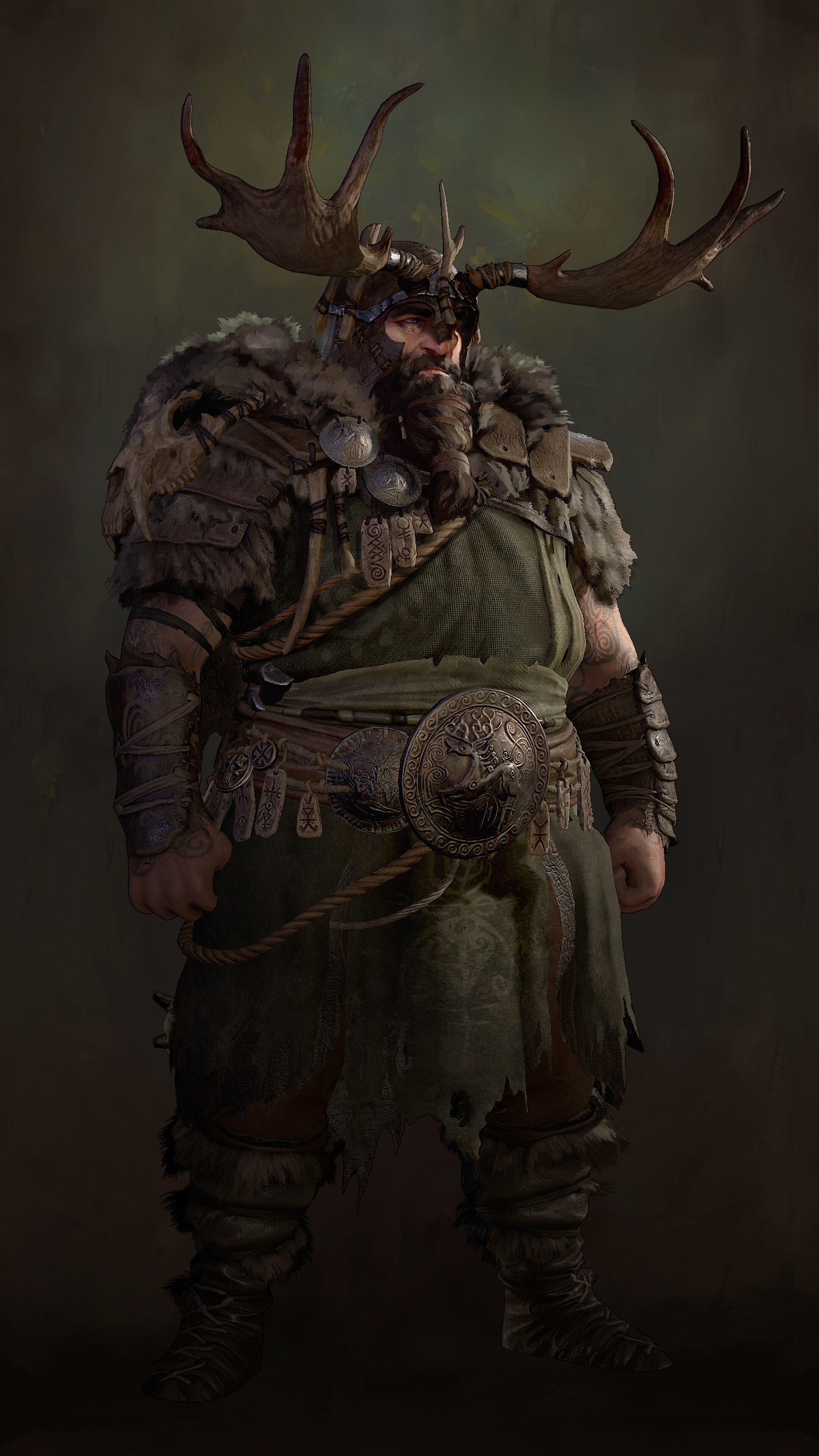 Druid from Diablo IV HD Phone Wallpaper