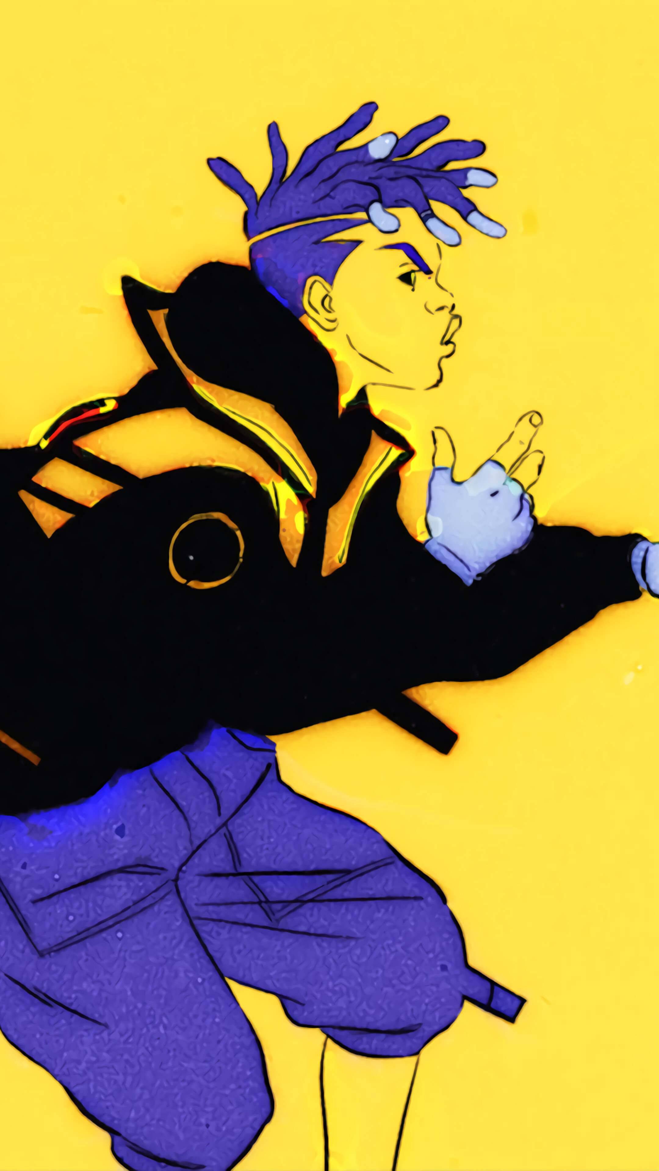 Ekko from True Damage 4K HD Phone Wallpaper