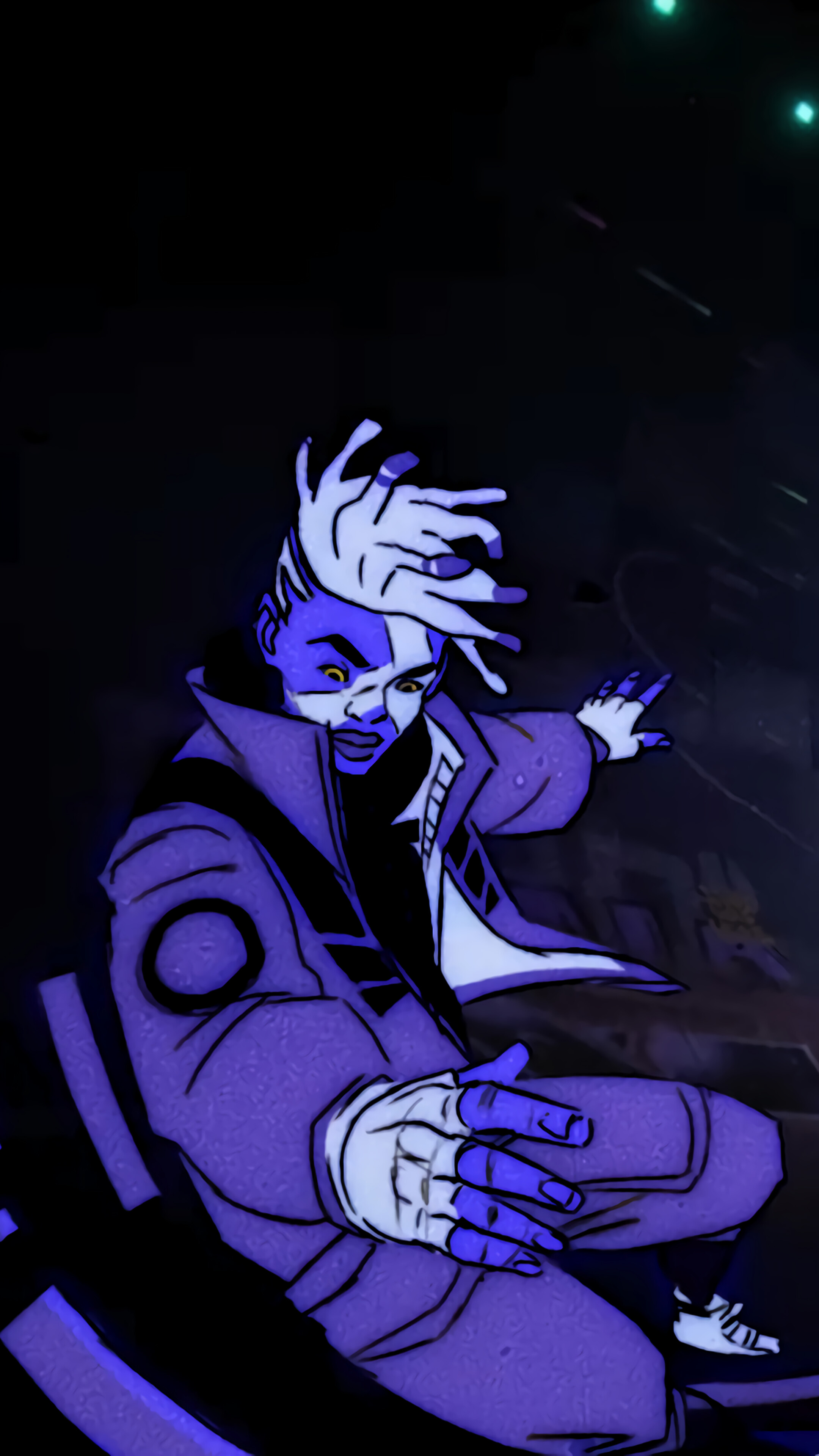 True Damage Ekko 4K HD Phone Wallpaper