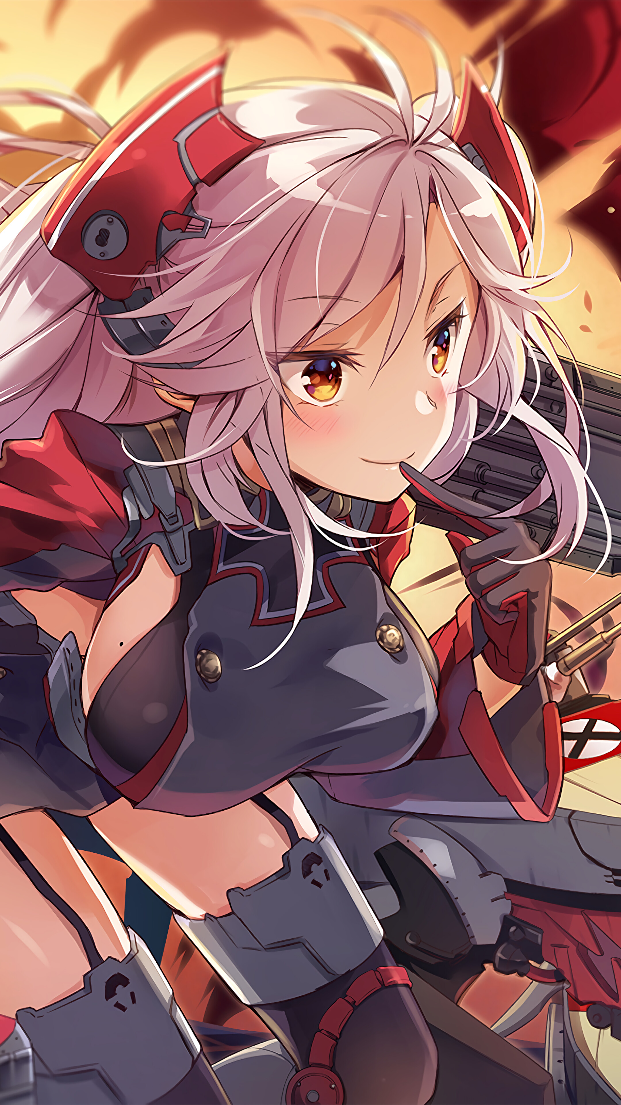 Azur Lane, Prinz Eugen, Admiral Hipper, 4k HD Phone Wallpaper