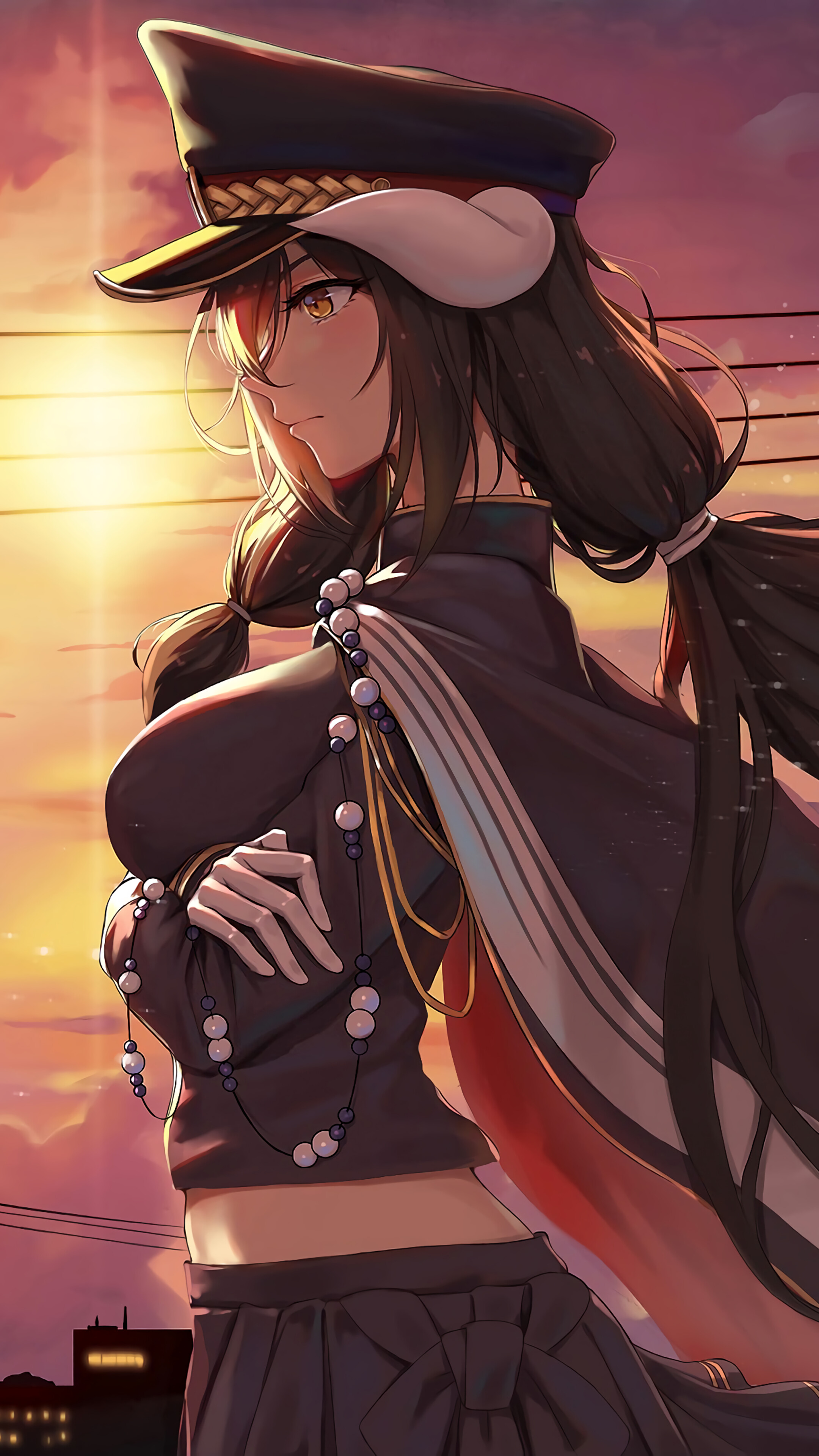 Mikasa from Azur Lane 4K HD Phone Wallpaper