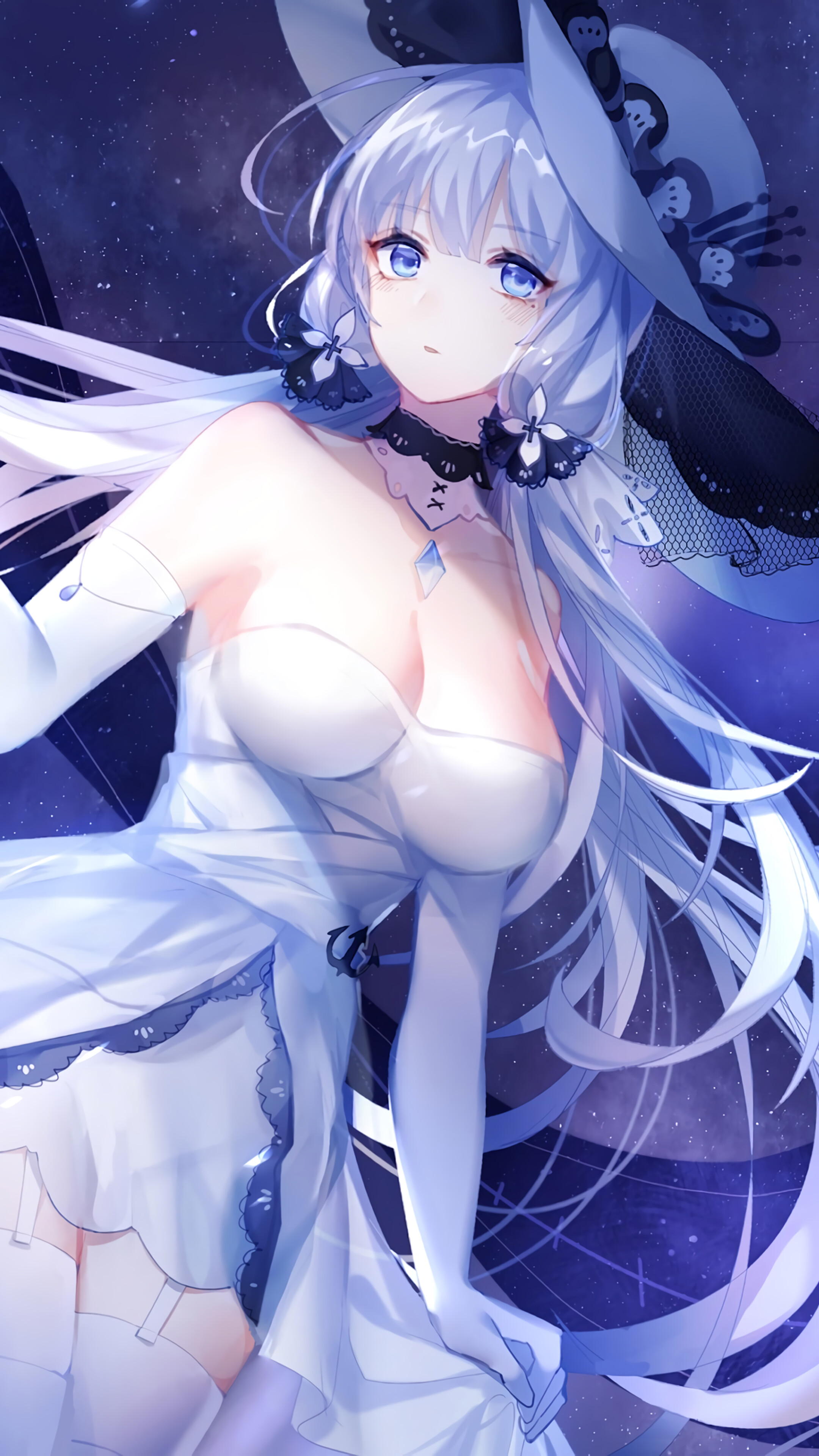 Illustrious from Azur Lane 4K HD Phone Wallpaper