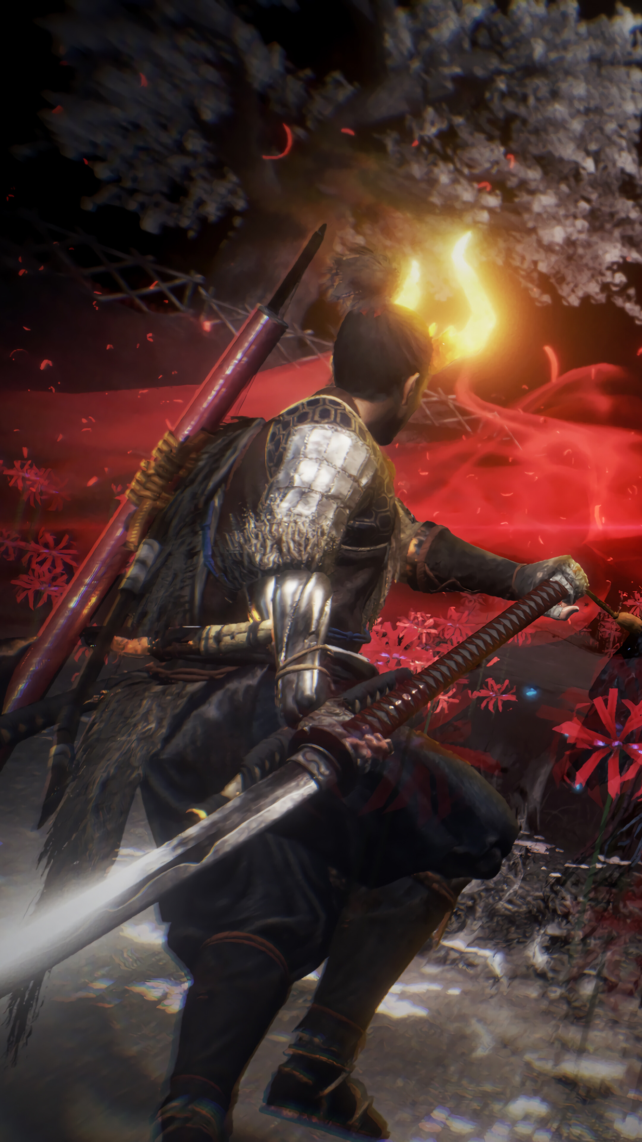 Nioh 2 Yokai 4K HD Phone Wallpaper