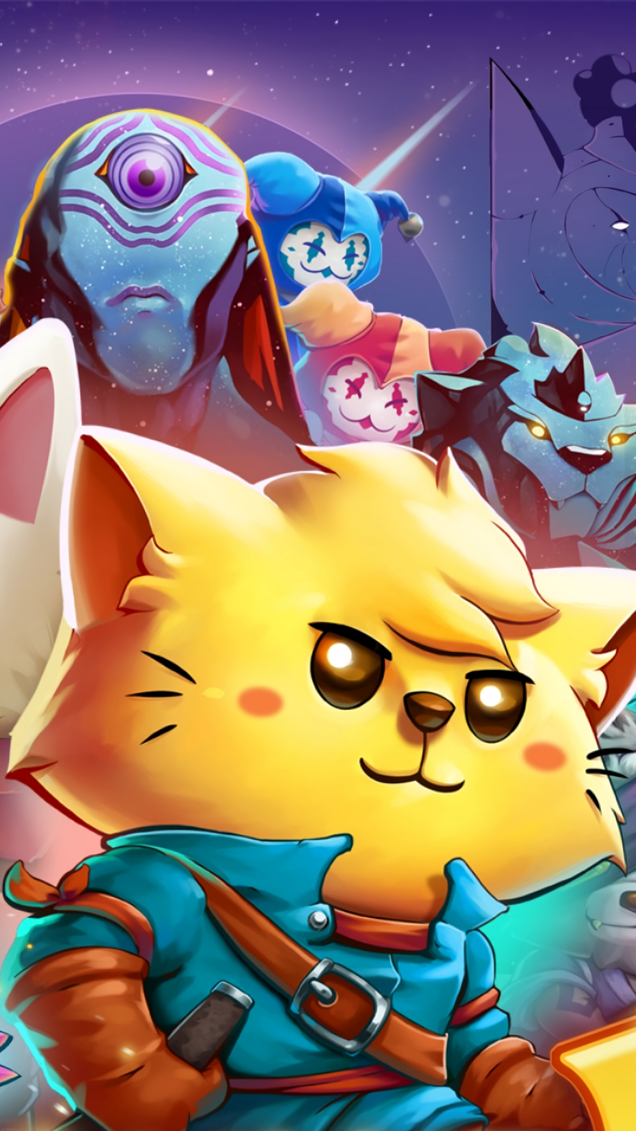 Cat Quest II Poster 4K HD Phone Wallpaper