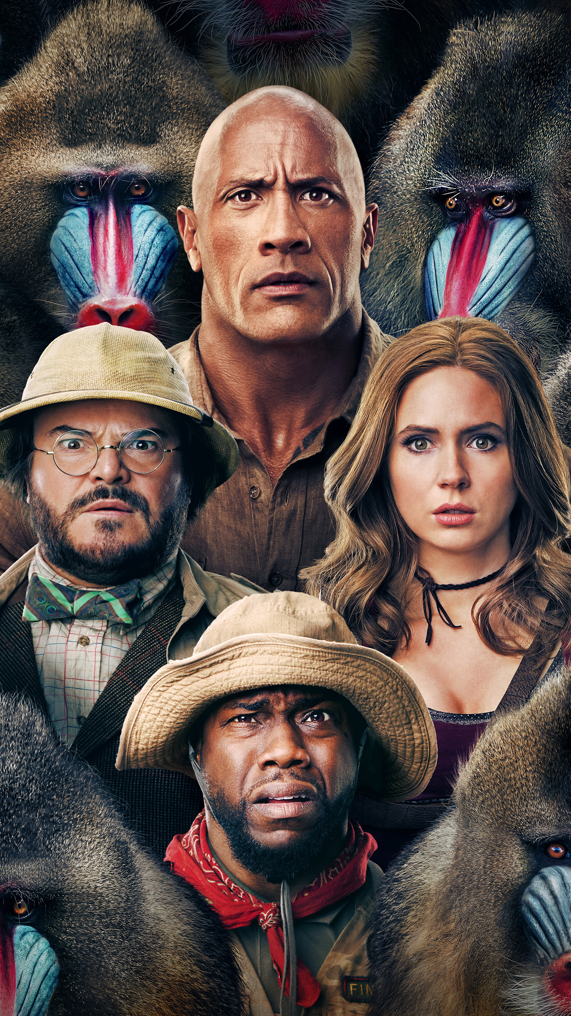 Jumanji 2 The Next Level Movie Poster HD Phone Wallpaper