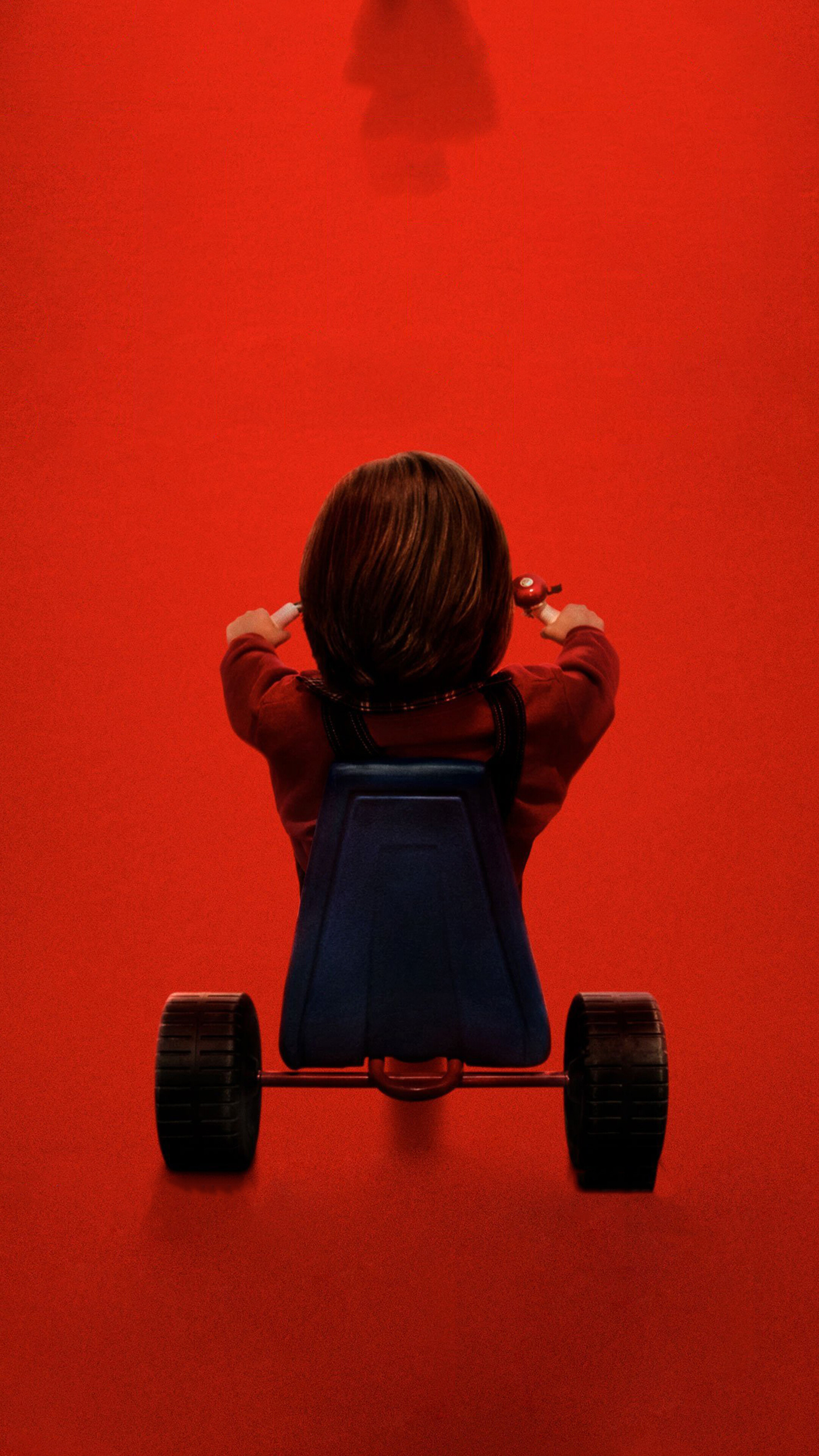 Danny Torrance from Doctor Sleep on a tricycle HD Phone Wallpaper
