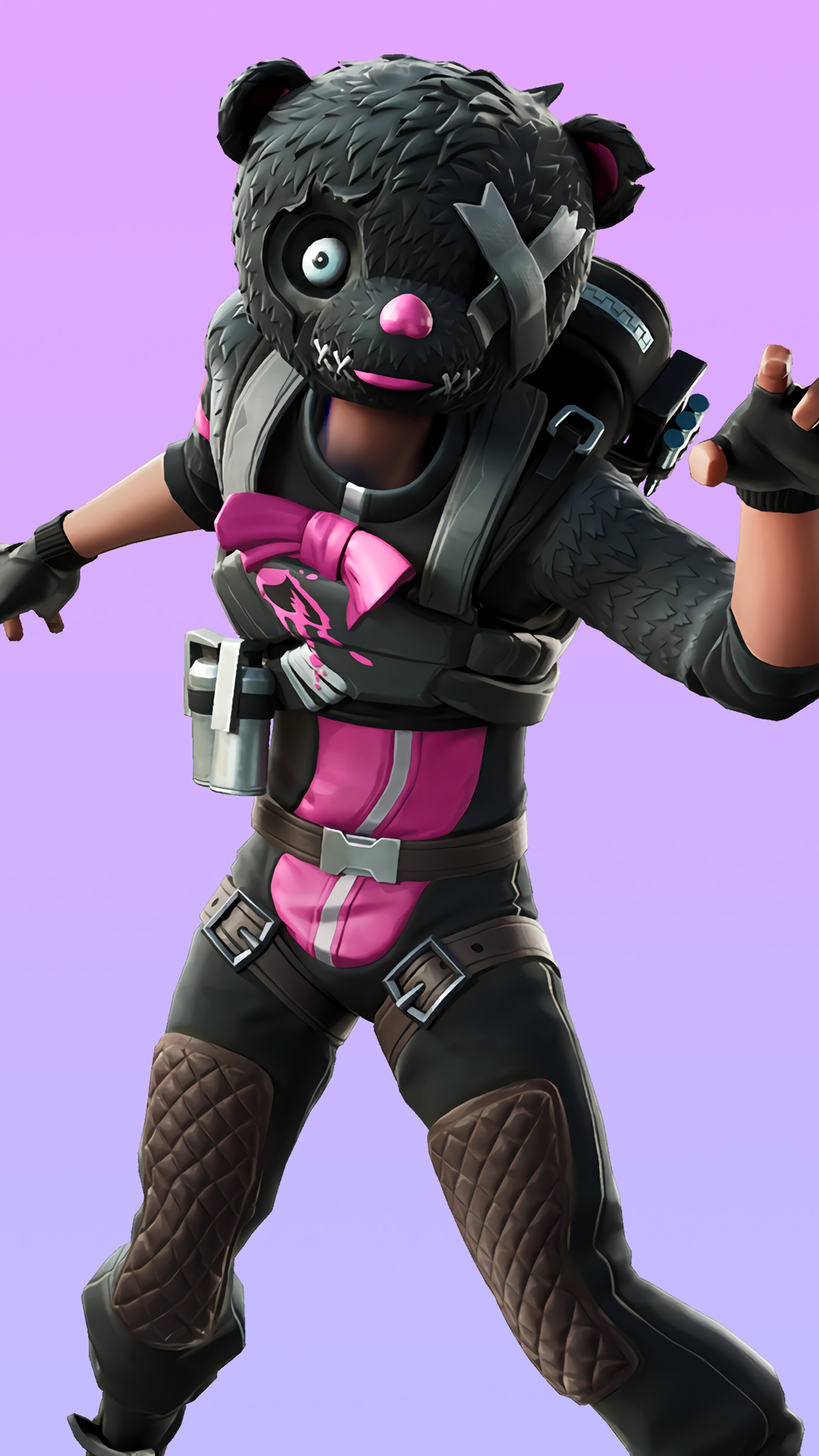 Snuggs from Fortnite 4K HD Phone Wallpaper