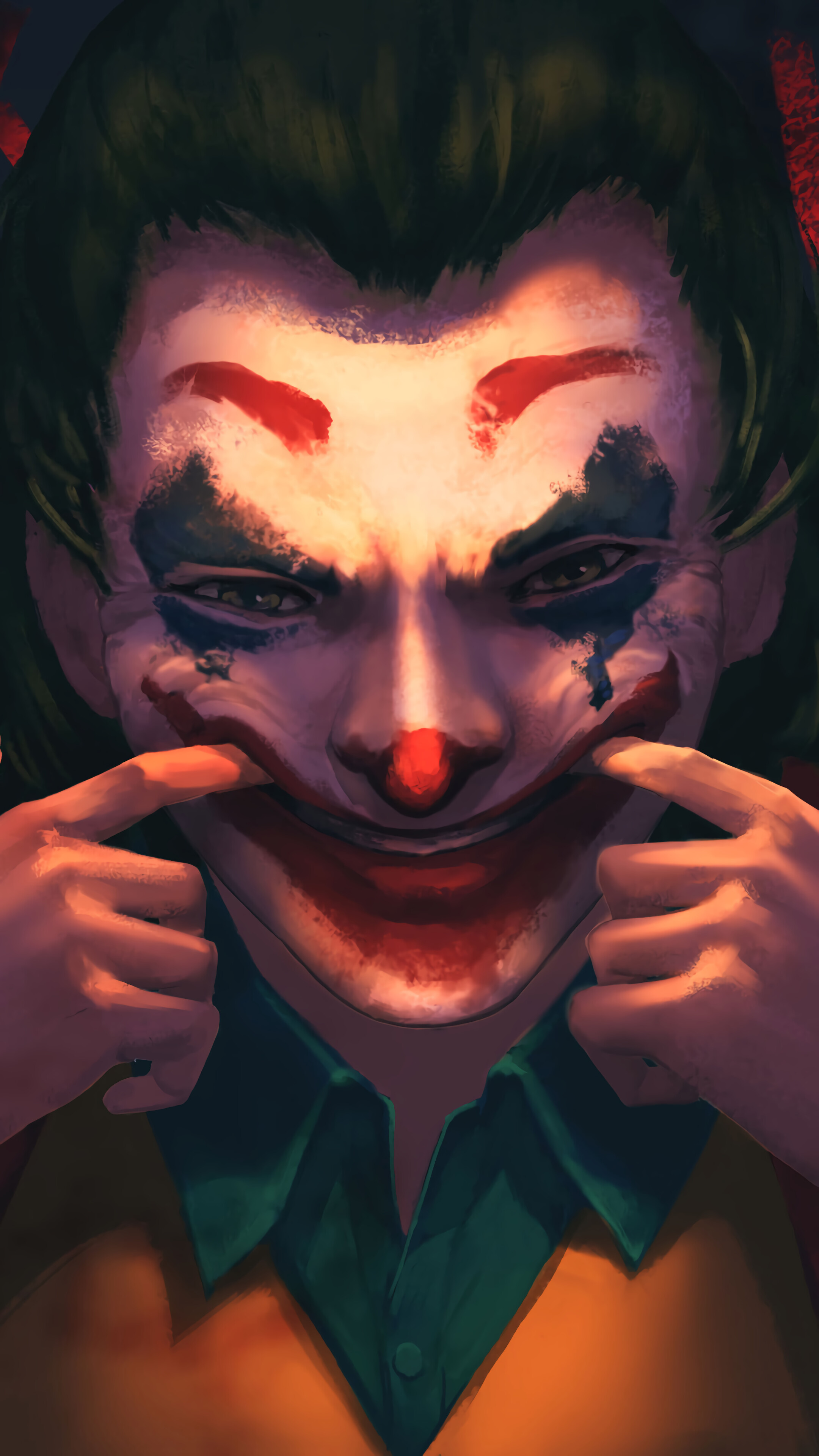 Joker from Movie 4K HD Phone Wallpaper