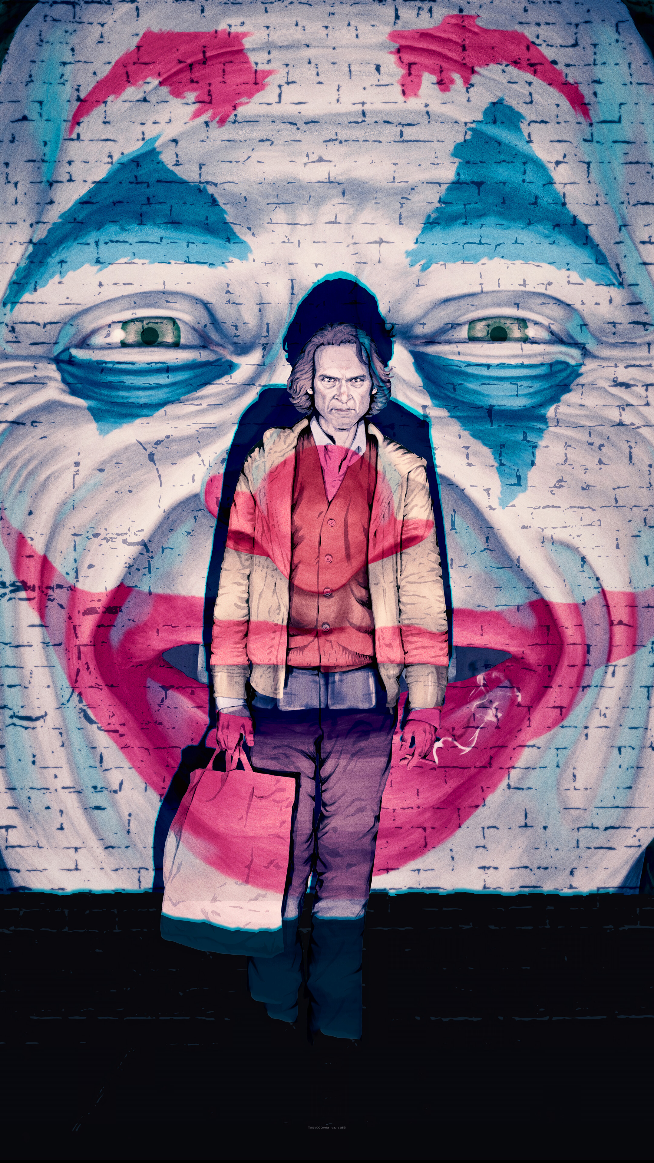Joker from Joker 2019 Joaquin Phoenix 4K HD Phone Wallpaper