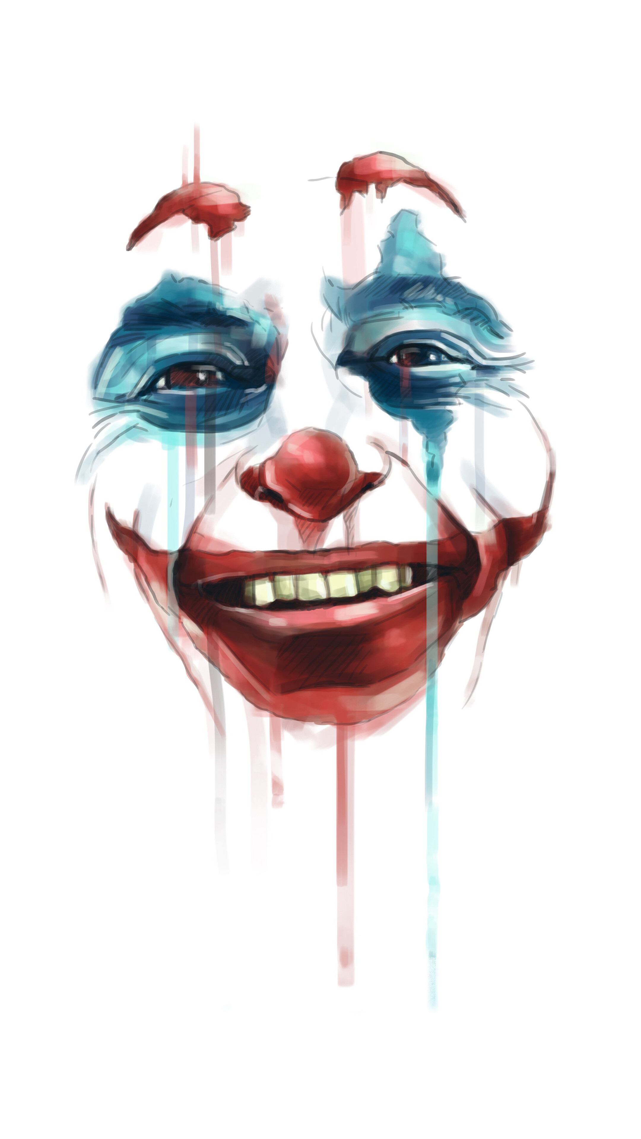 Joker from DC Comics movie poster HD Phone Wallpaper