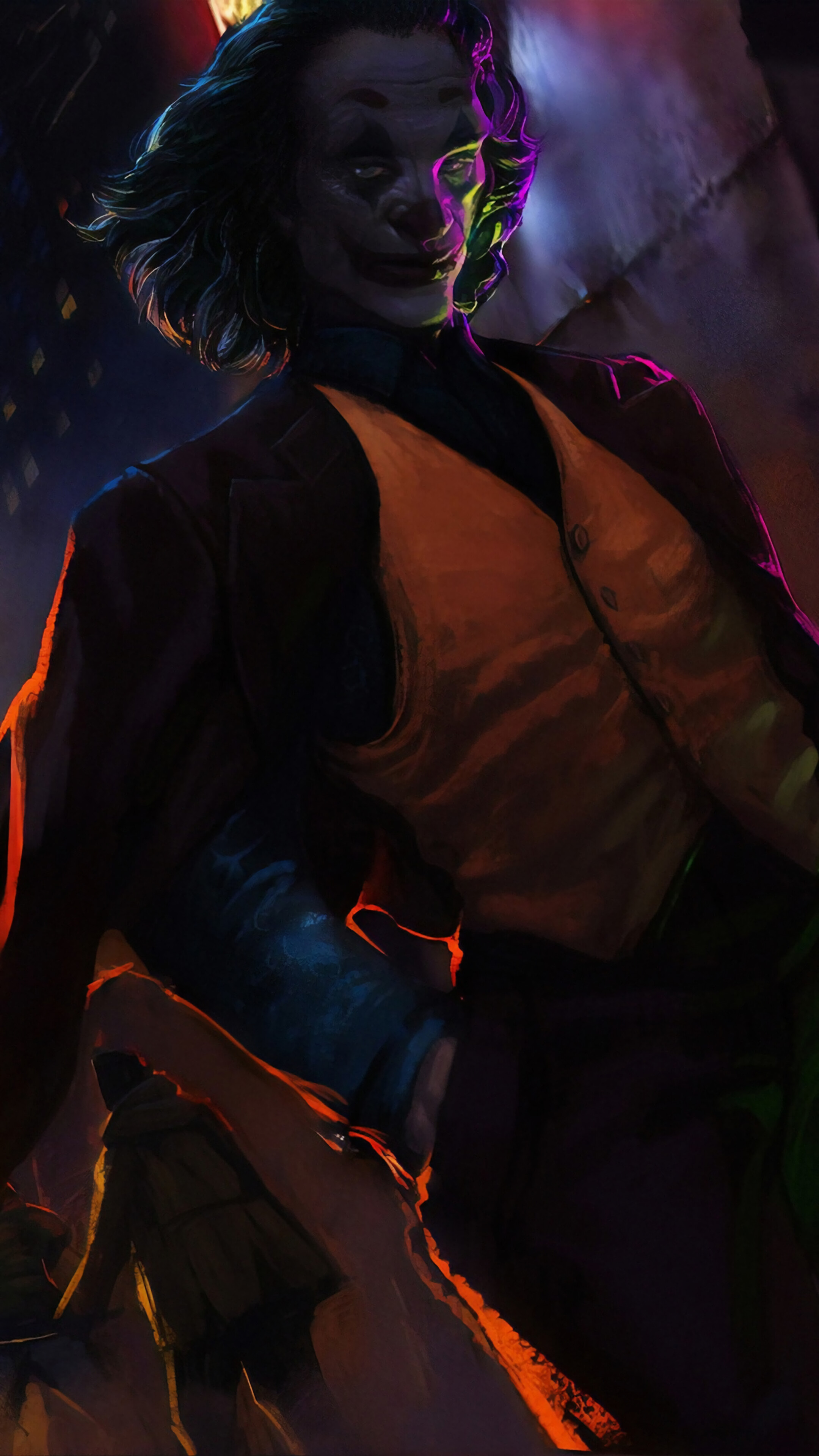 Joker from Movie 4K HD Phone Wallpaper
