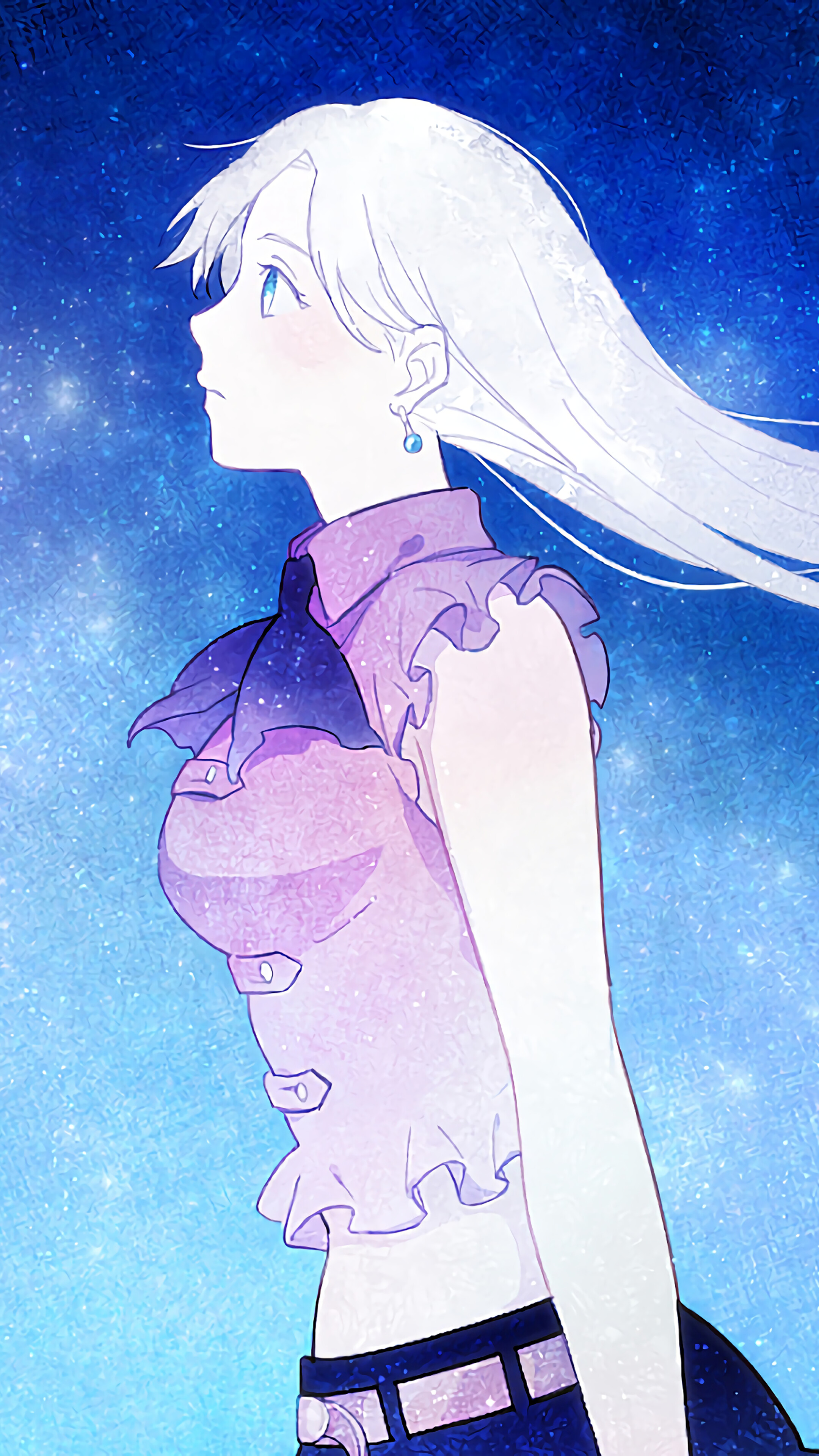 Elizabeth from The Seven Deadly Sins 4K HD Phone Wallpaper
