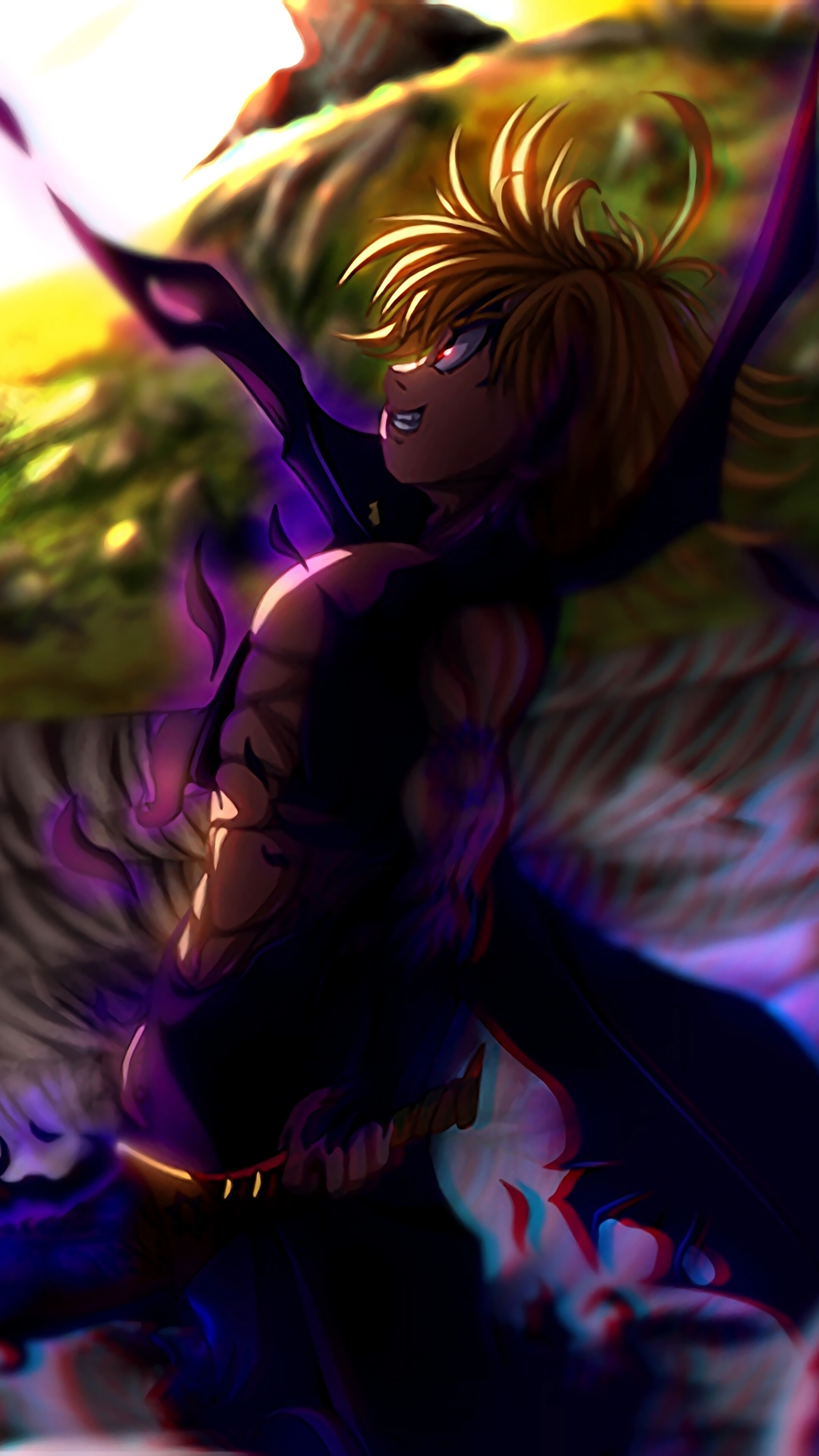 Meliodas from Nanatsu no Taizai in 4K HD Phone Wallpaper