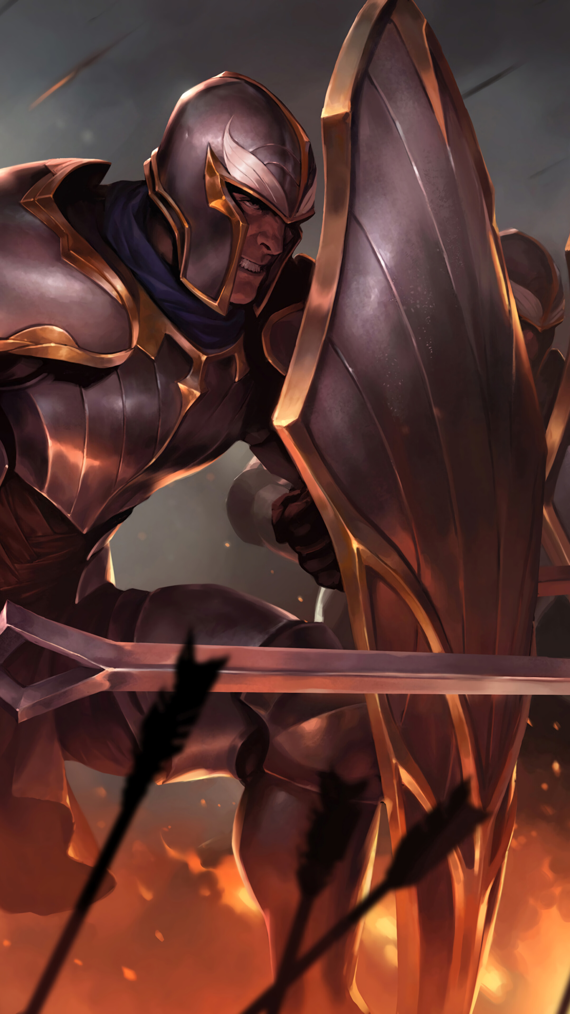 Brightsteel Formation from Legends of Runeterra 4K HD Phone Wallpaper