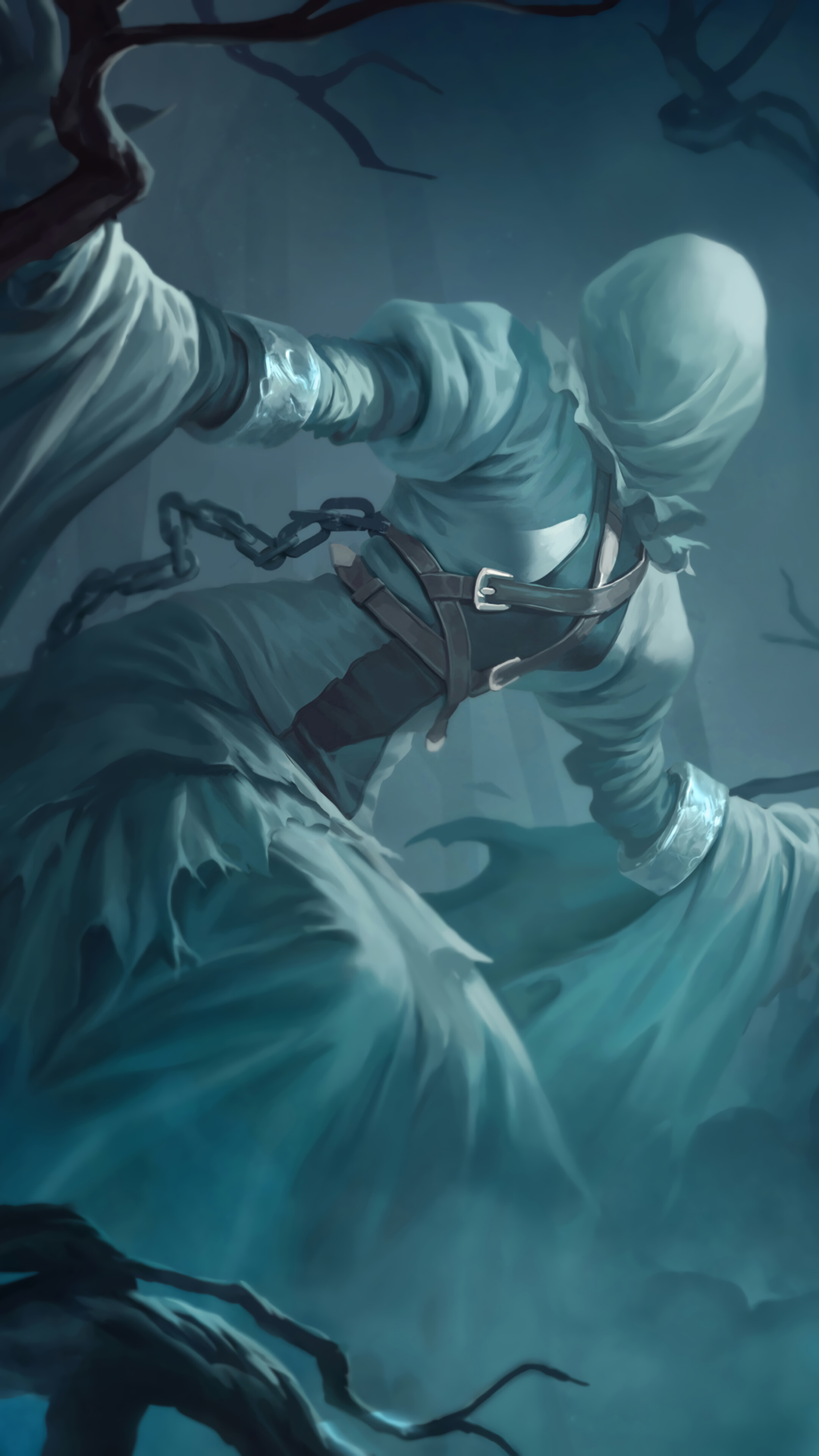 Wraithcaller from Legends of Runeterra 4K HD Phone Wallpaper