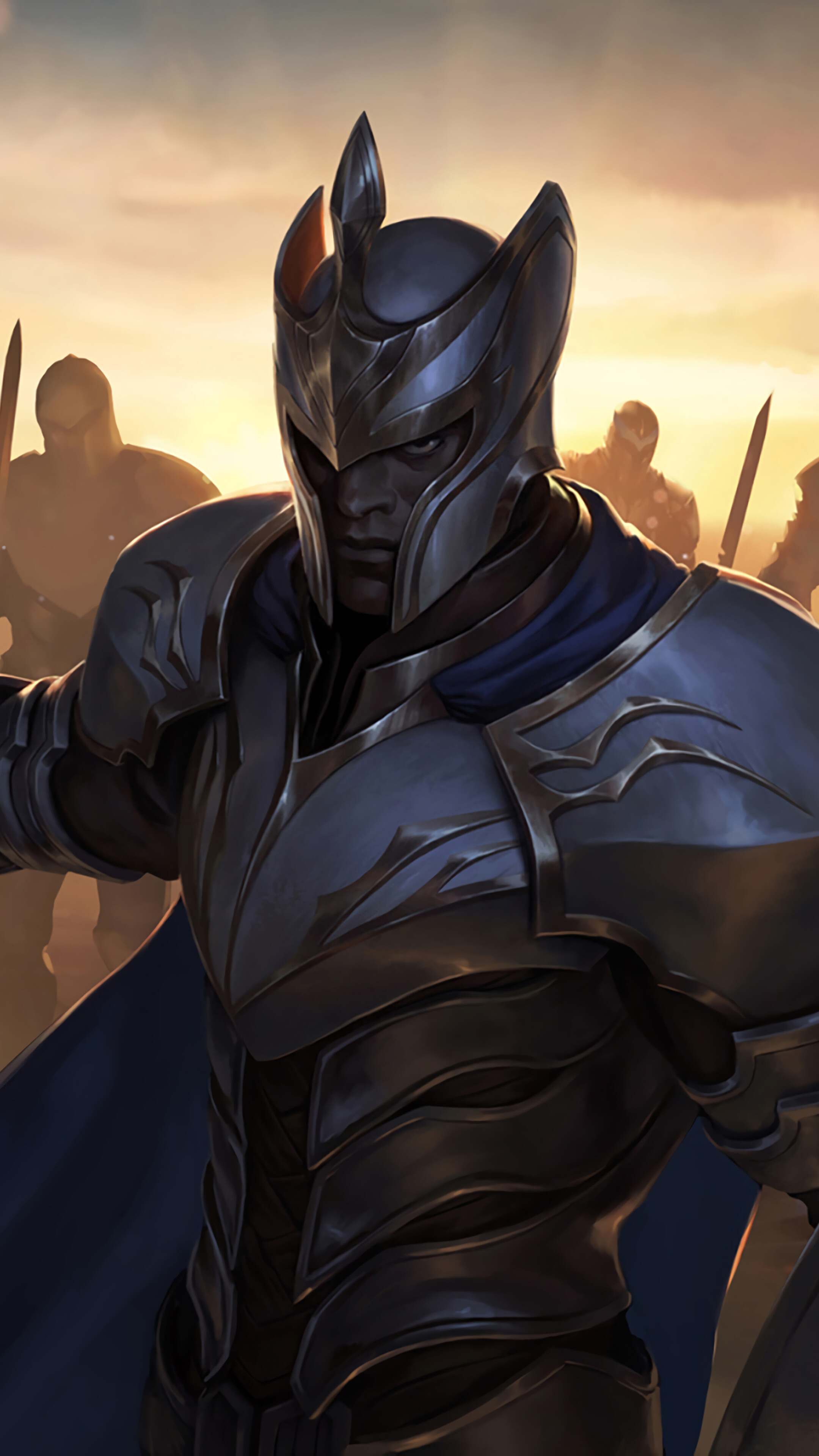 Vanguard Sergeant from Legends of Runeterra 4K HD Phone Wallpaper