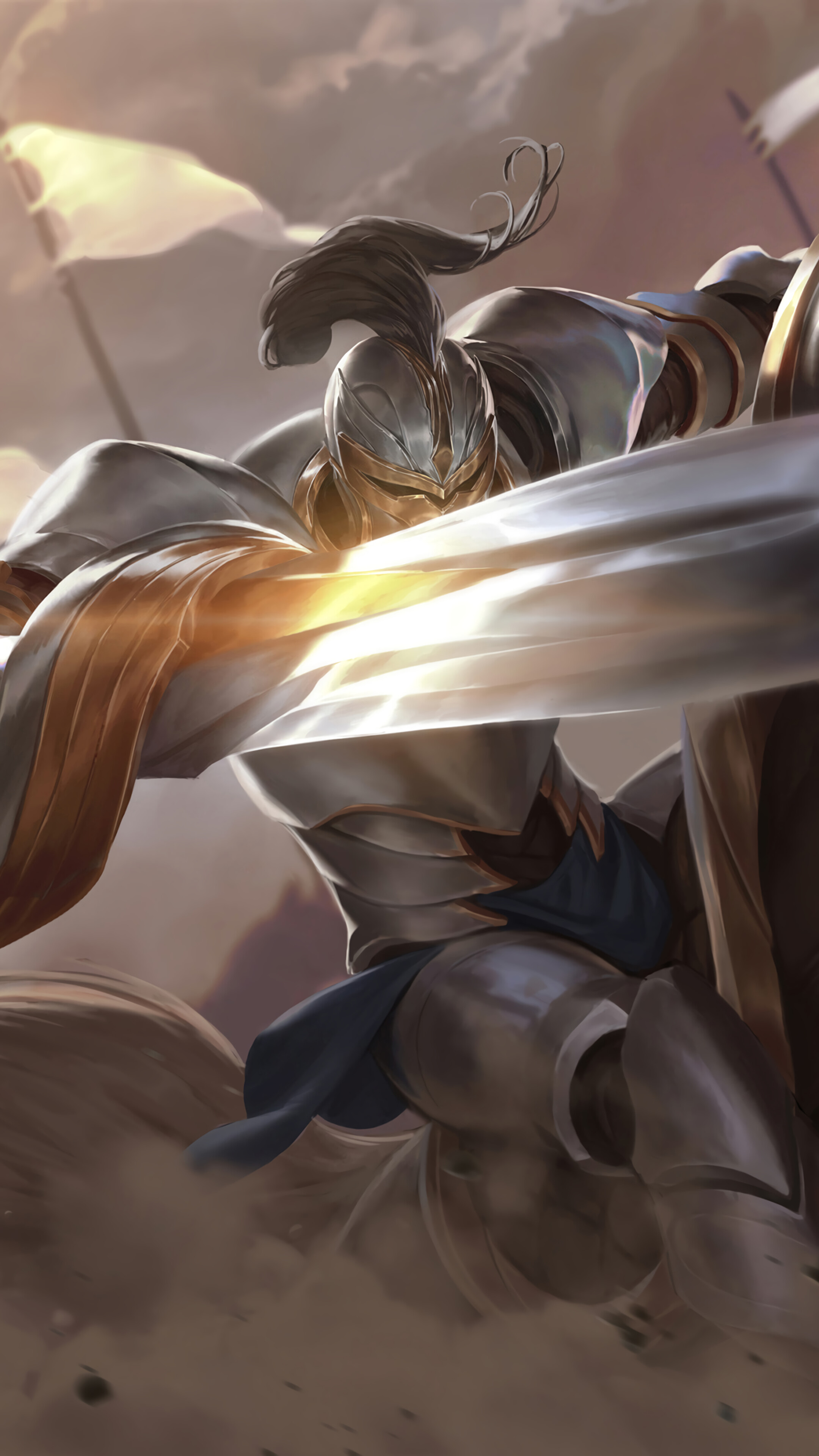Vanguard Cavalry from Legends of Runeterra 4K HD Phone Wallpaper