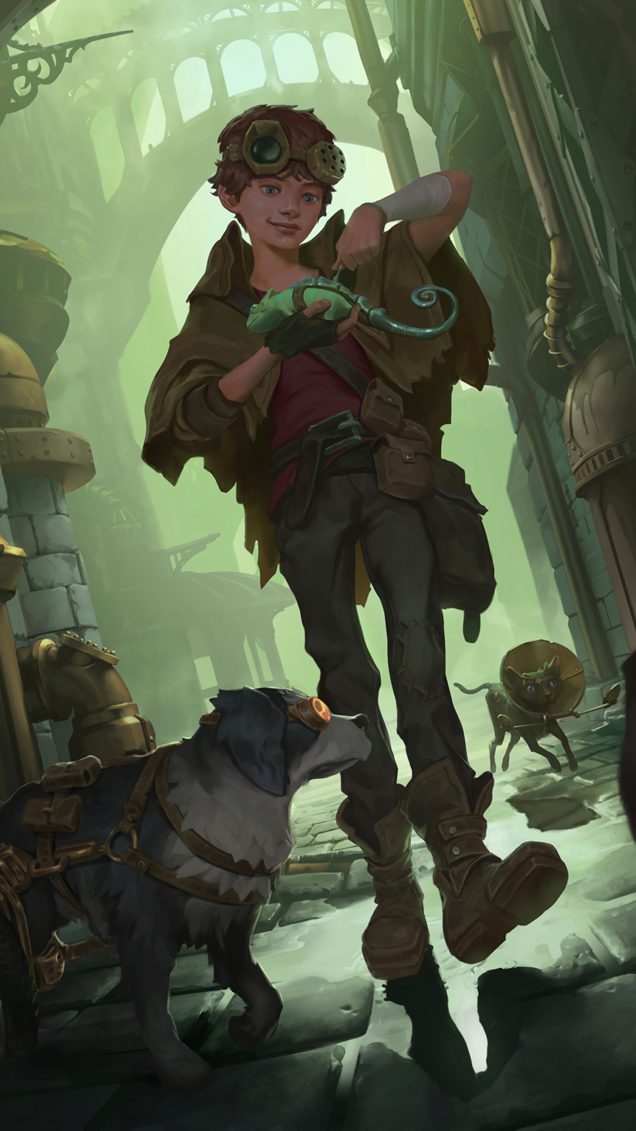 Sumpsnipe Scavenger from Legends of Runeterra HD Phone Wallpaper