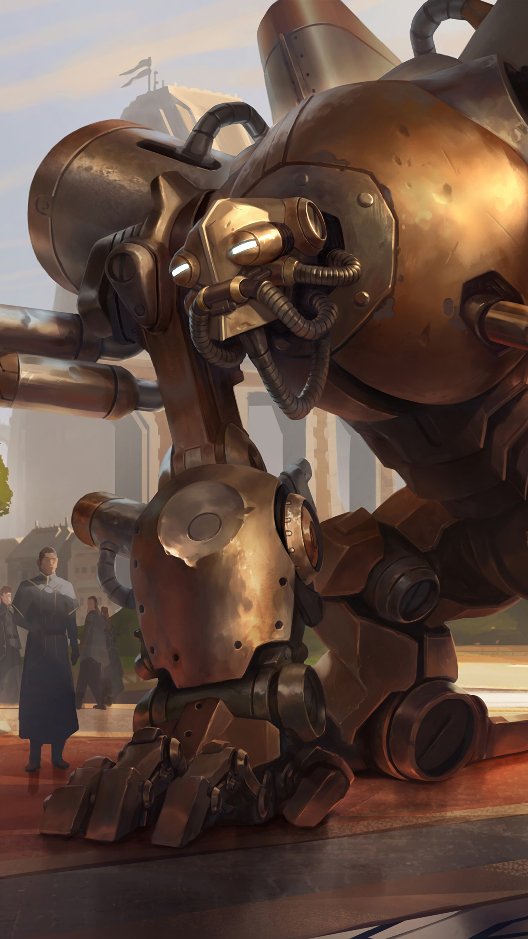 Plaza Guardian from Legends of Runeterra 4K HD Phone Wallpaper