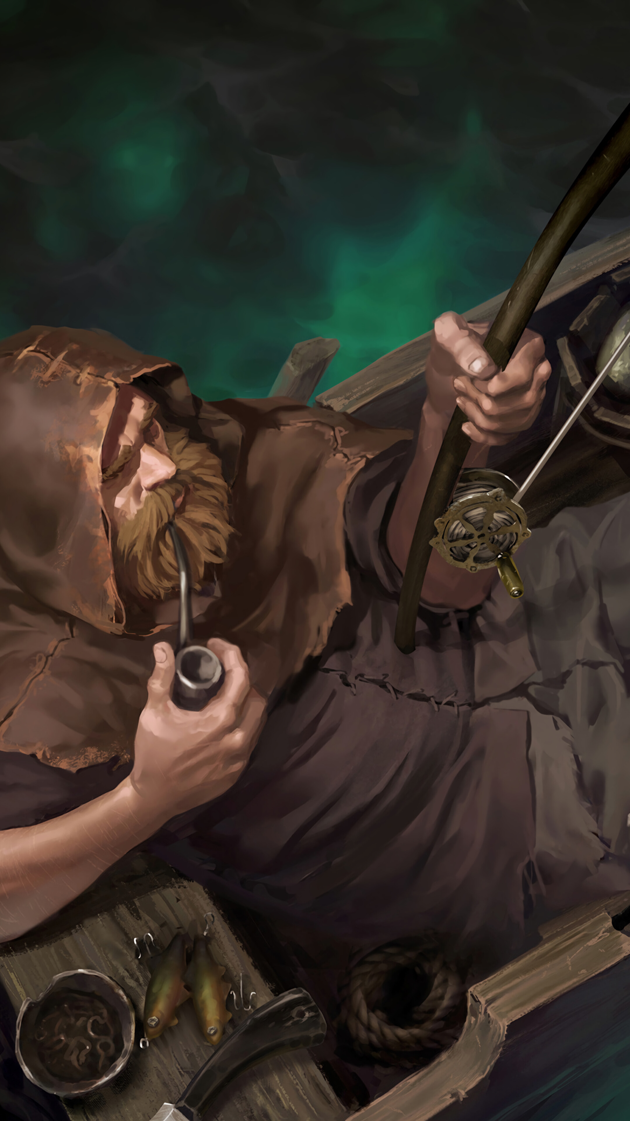 Oblivious Islander from Legends of Runeterra 4K HD Phone Wallpaper