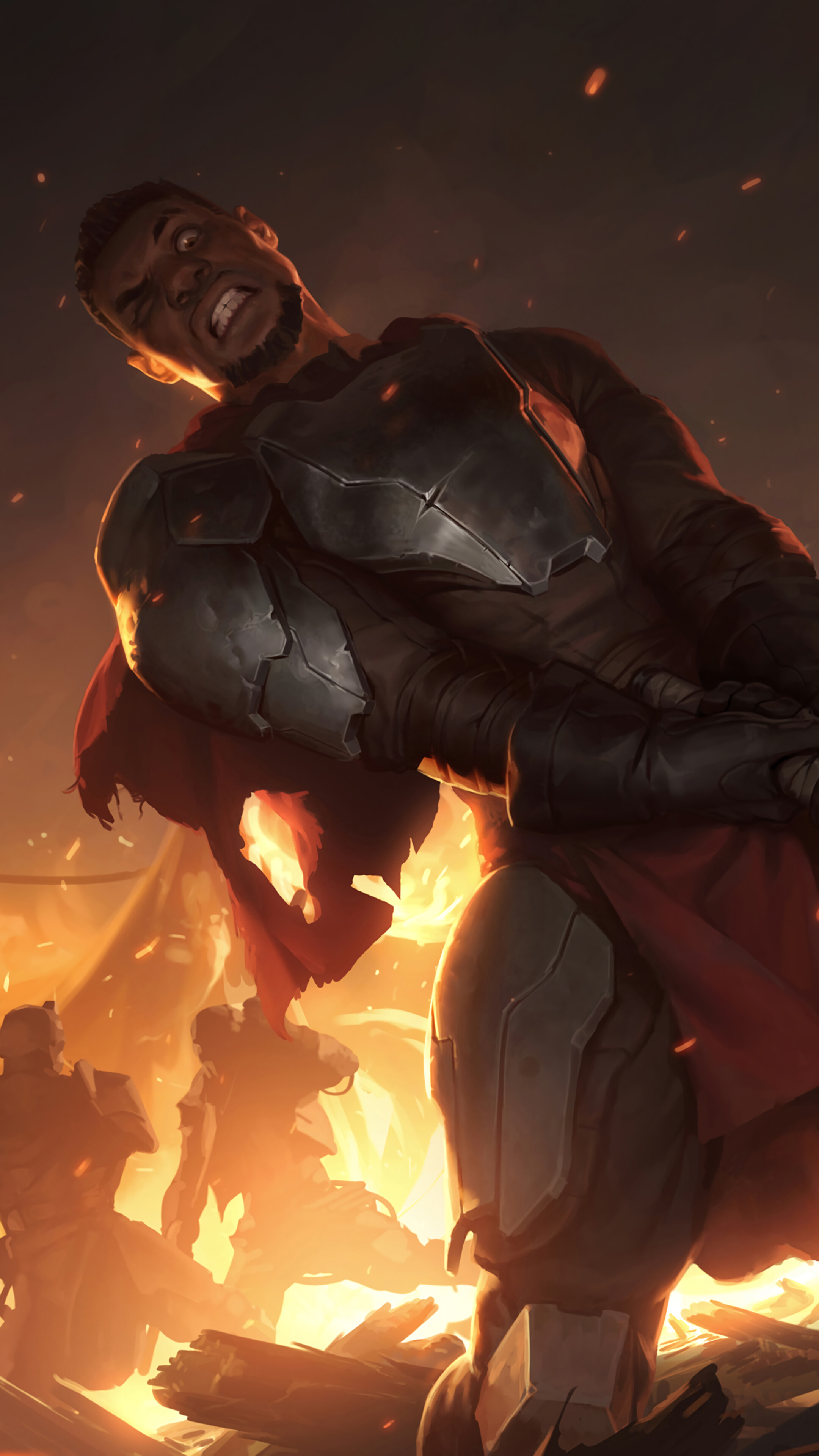 Legion Rearguard from Legends of Runeterra 4K HD Phone Wallpaper