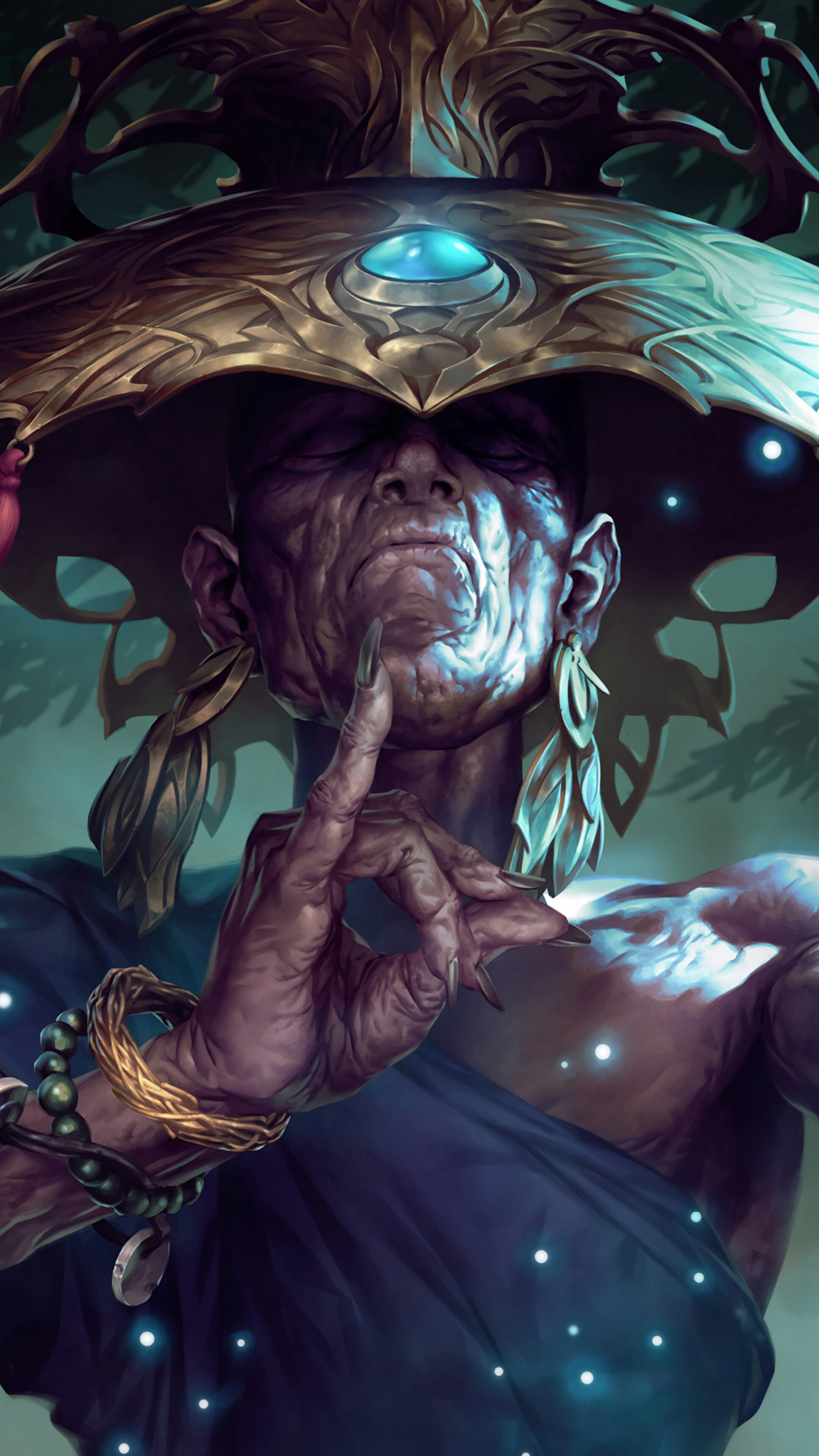 Greenglade Elder from Legends of Runeterra 4K HD Phone Wallpaper