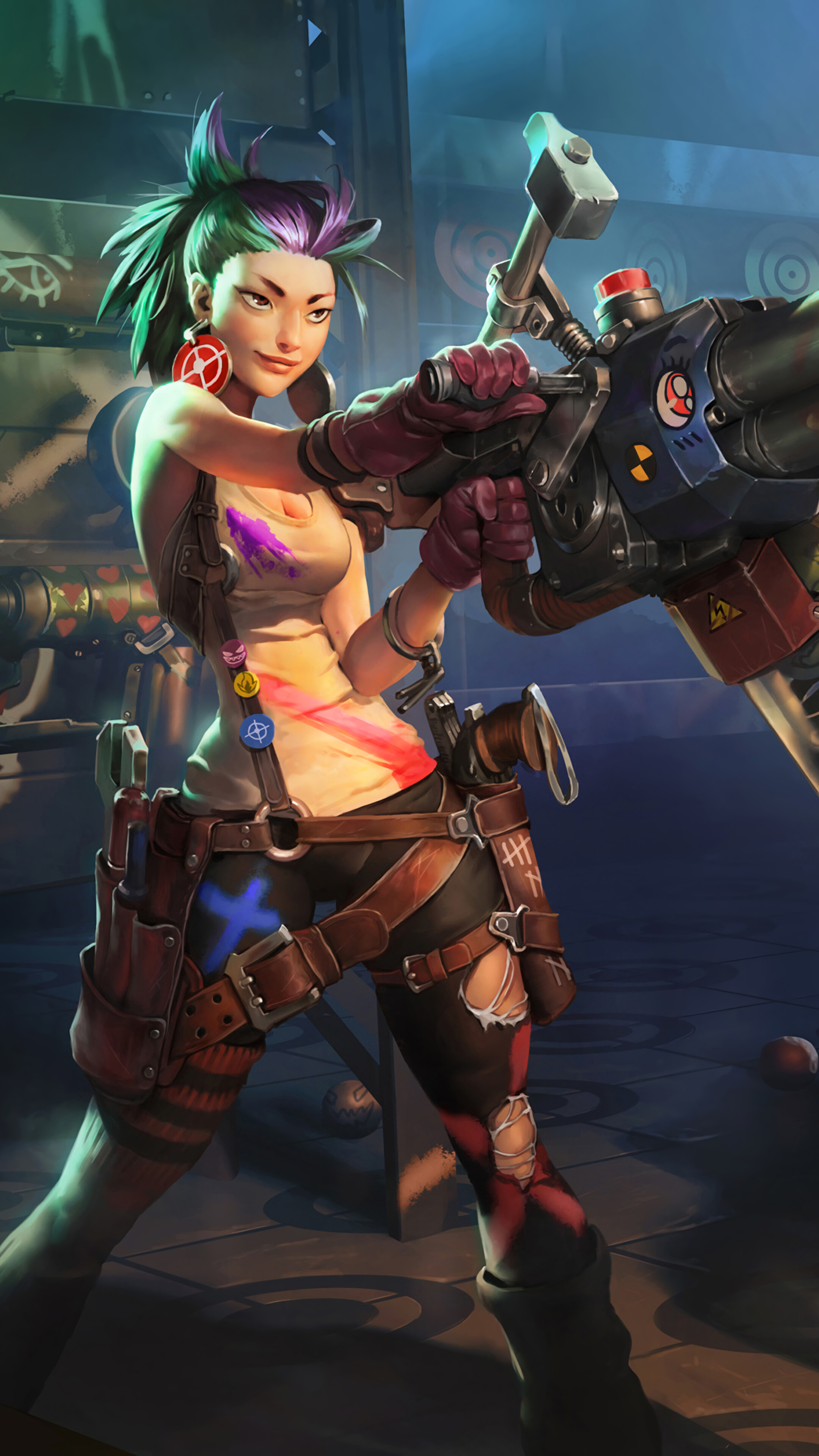 Funsmith from Legends of Runeterra 4K HD Phone Wallpaper