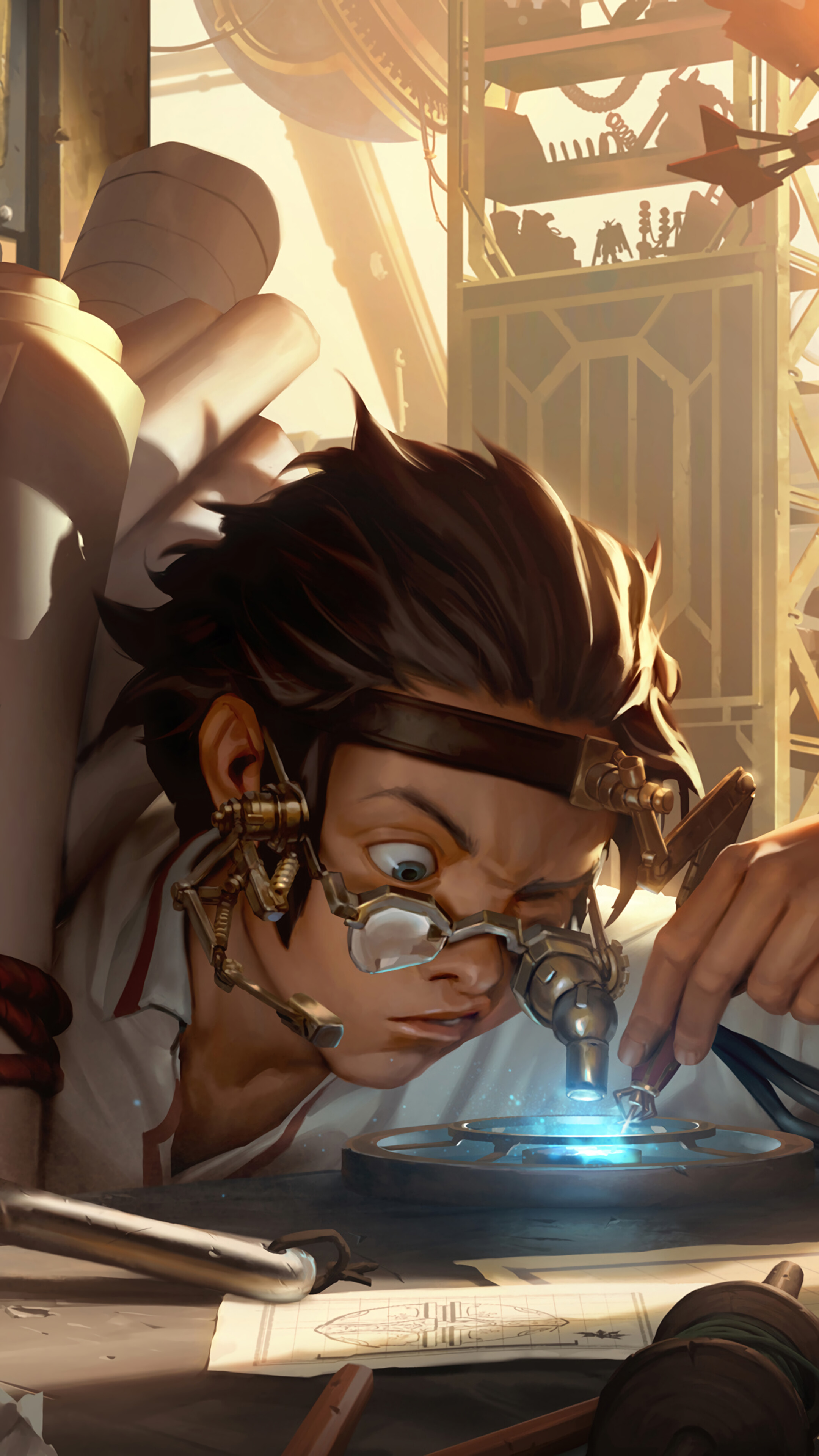 Eager Apprentice from Legends of Runeterra 4K HD Phone Wallpaper