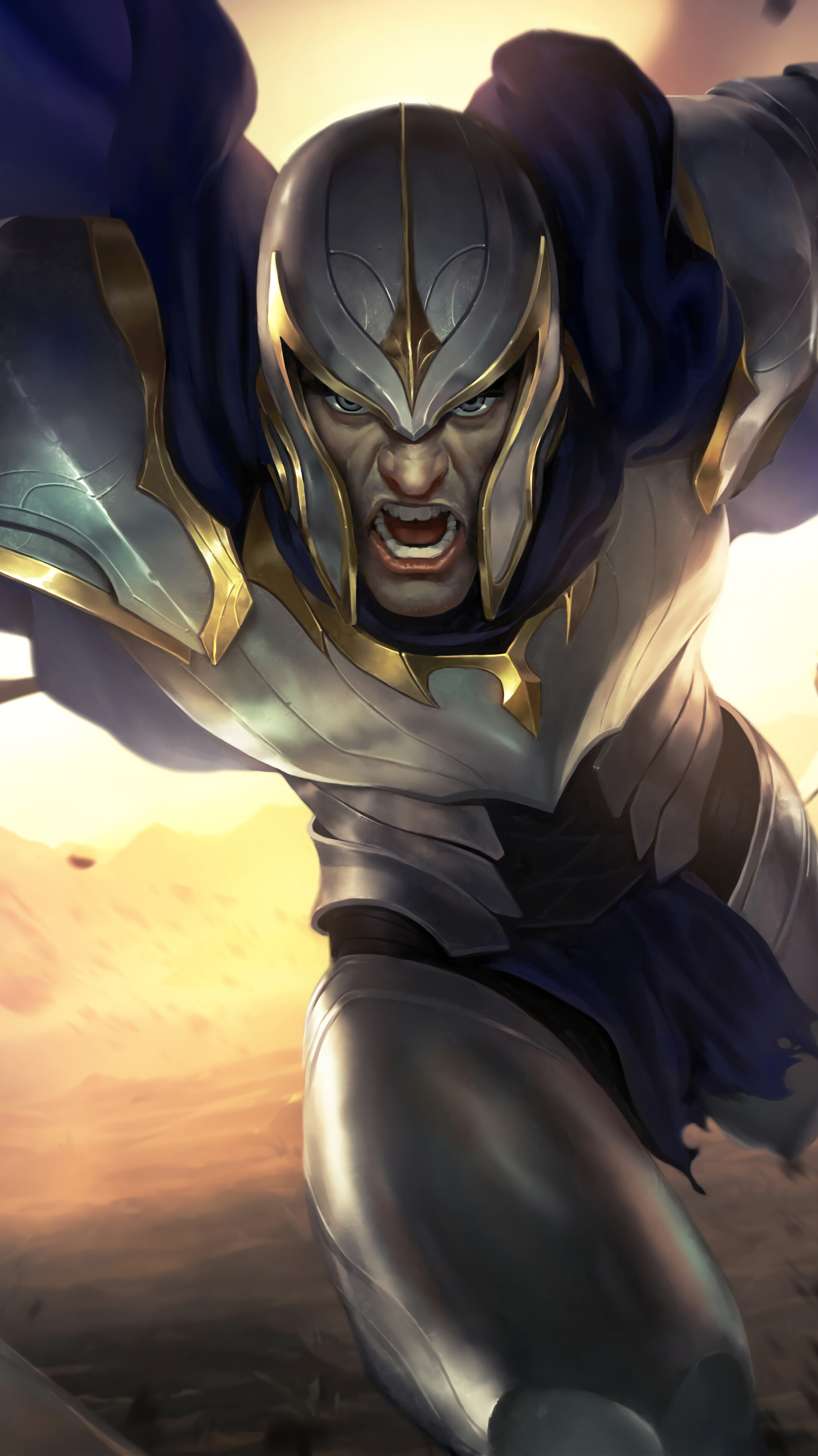 Dauntless Elite from Legends of Runeterra 4K HD Phone Wallpaper