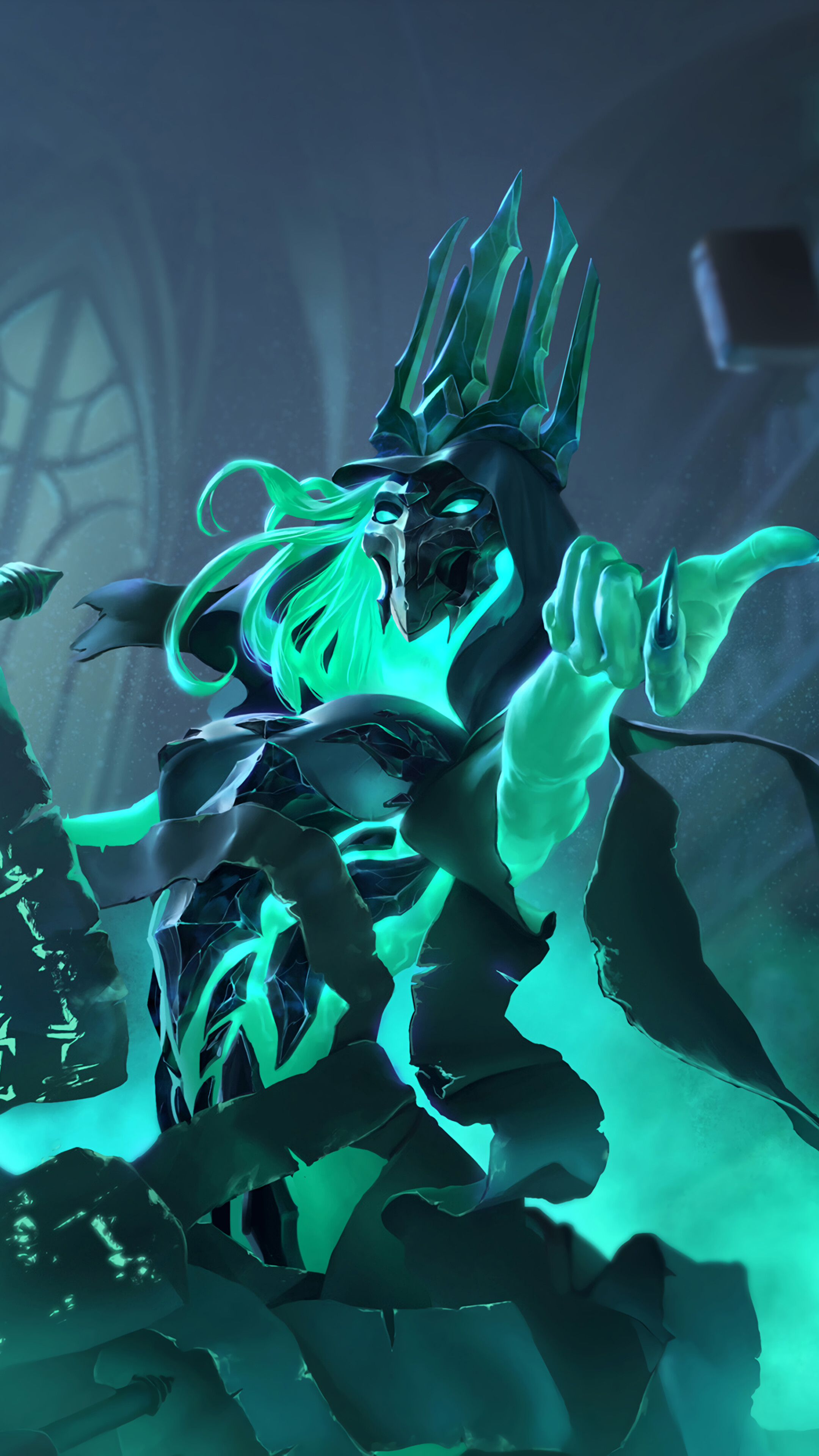 Chronicler of Ruin from Legends of Runeterra 4K HD Phone Wallpaper