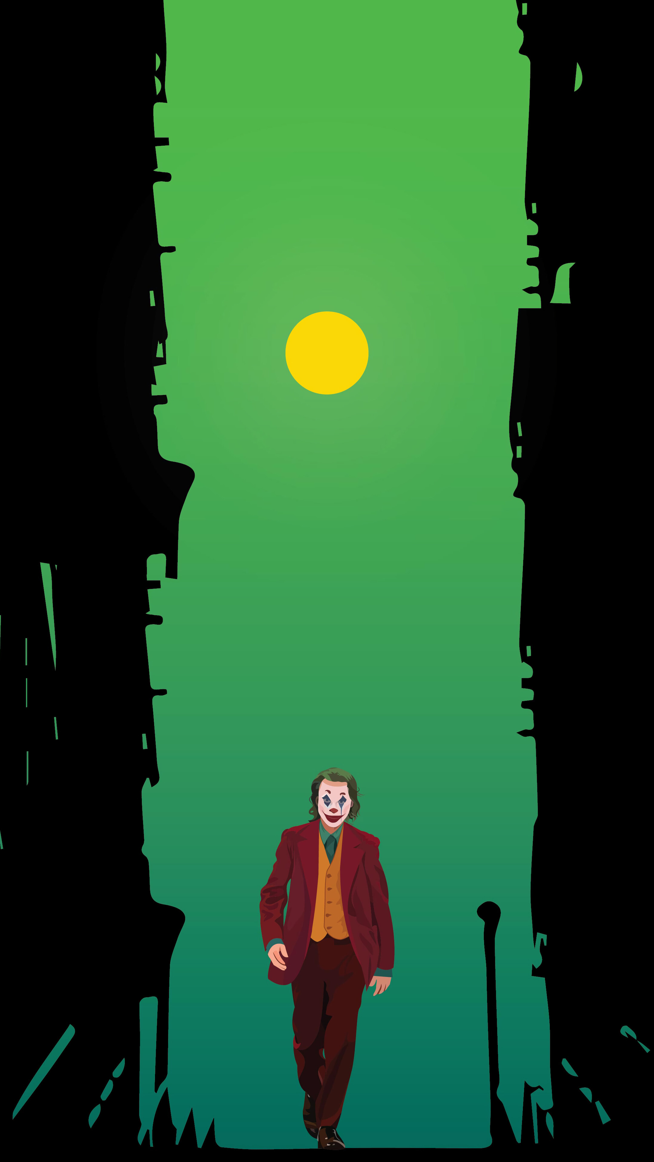Joker from Movie 4K HD Phone Wallpaper