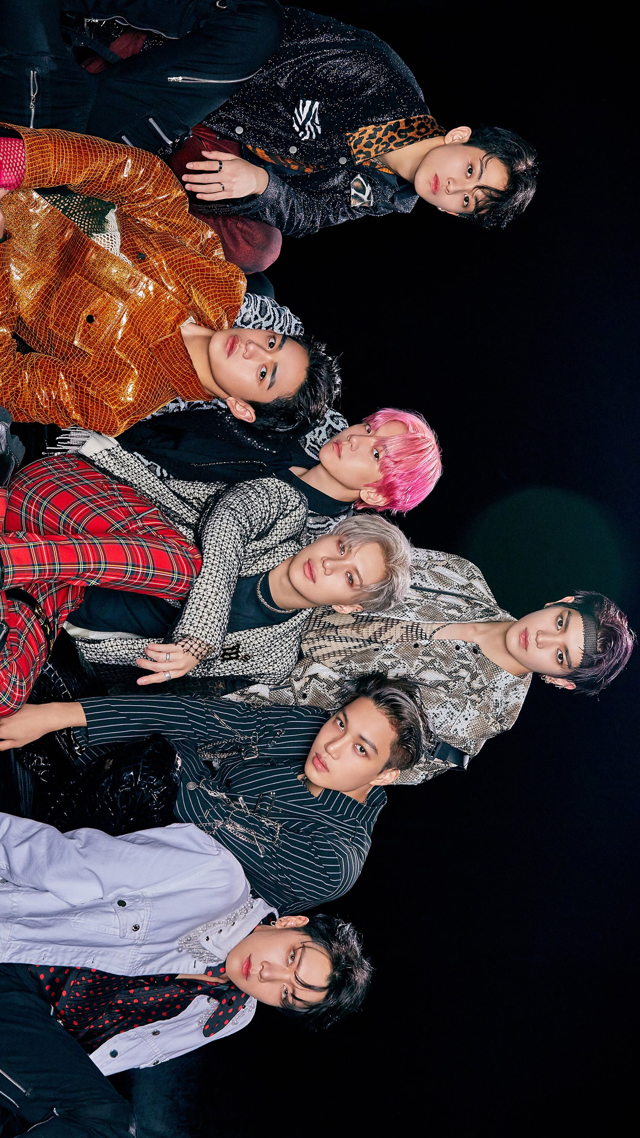 SuperM Members from Jopping 4K HD Phone Wallpaper