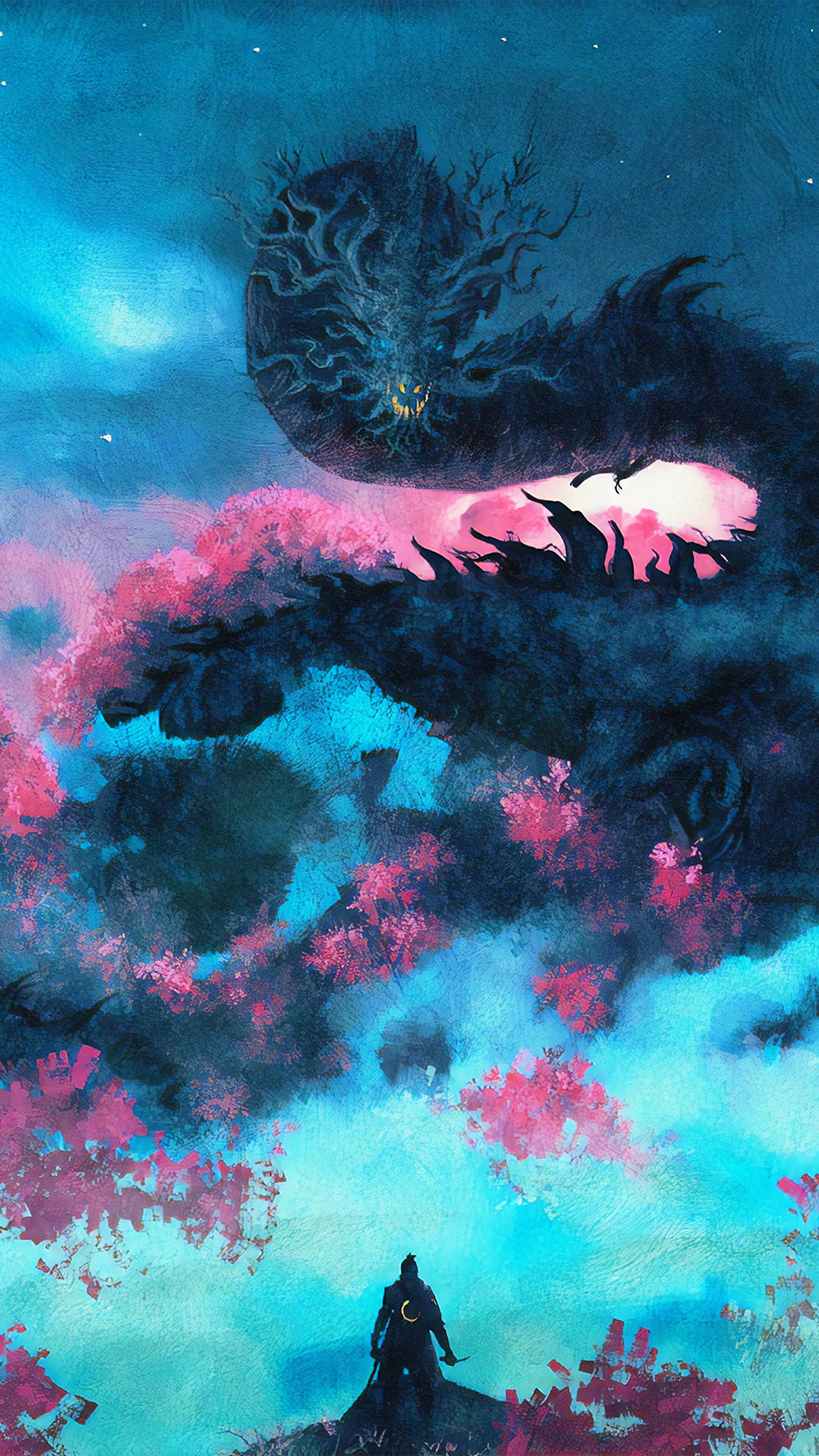 Sekiro: Shadows Die Twice Serpent 4K HD Phone Wallpaper