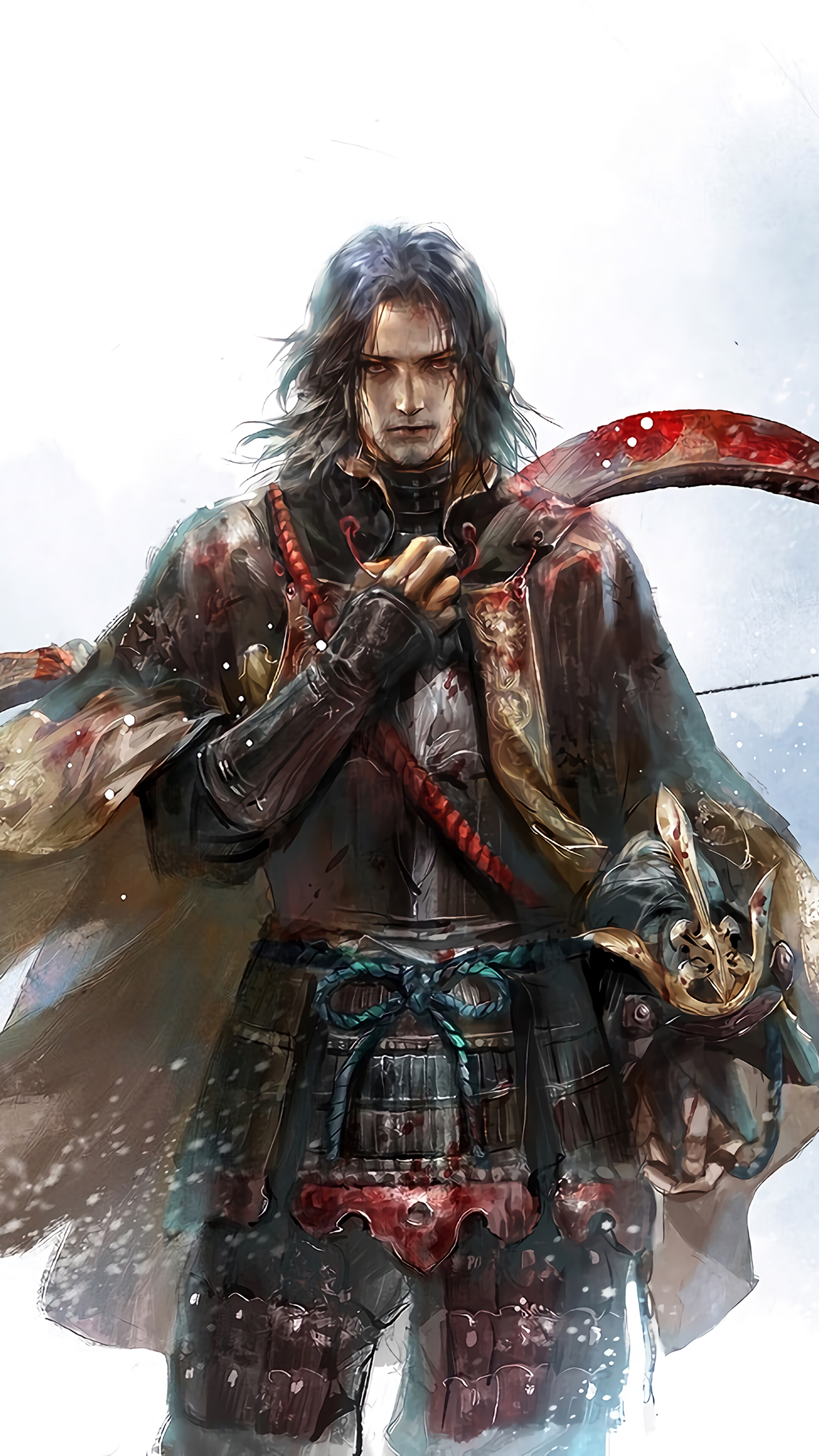 Genichiro Ashina Sekiro Shadows Die Twice Boss 4K HD Wallpaper 