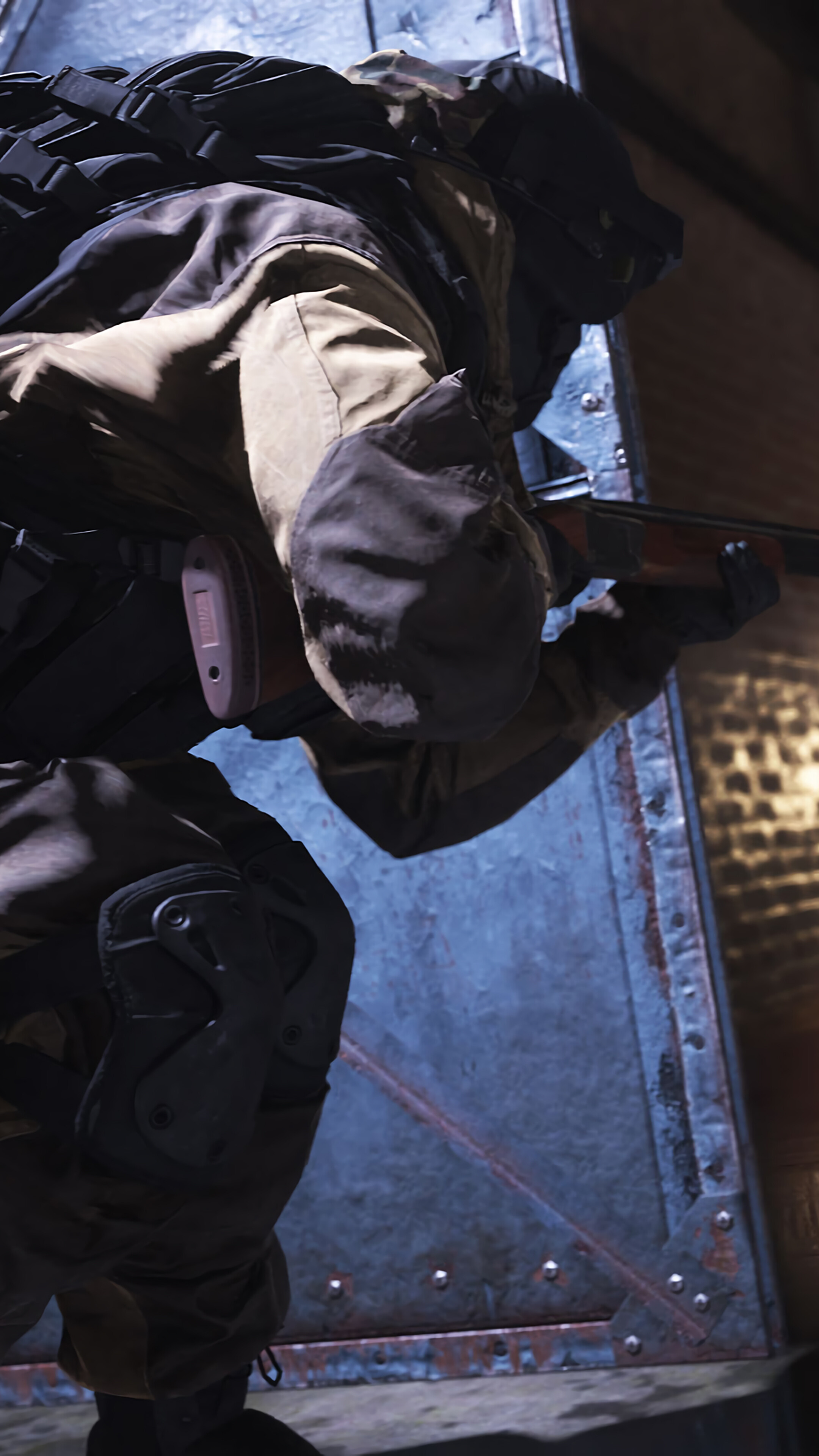 Soldier with rifle in Call of Duty Modern Warfare 4K HD Phone Wallpaper