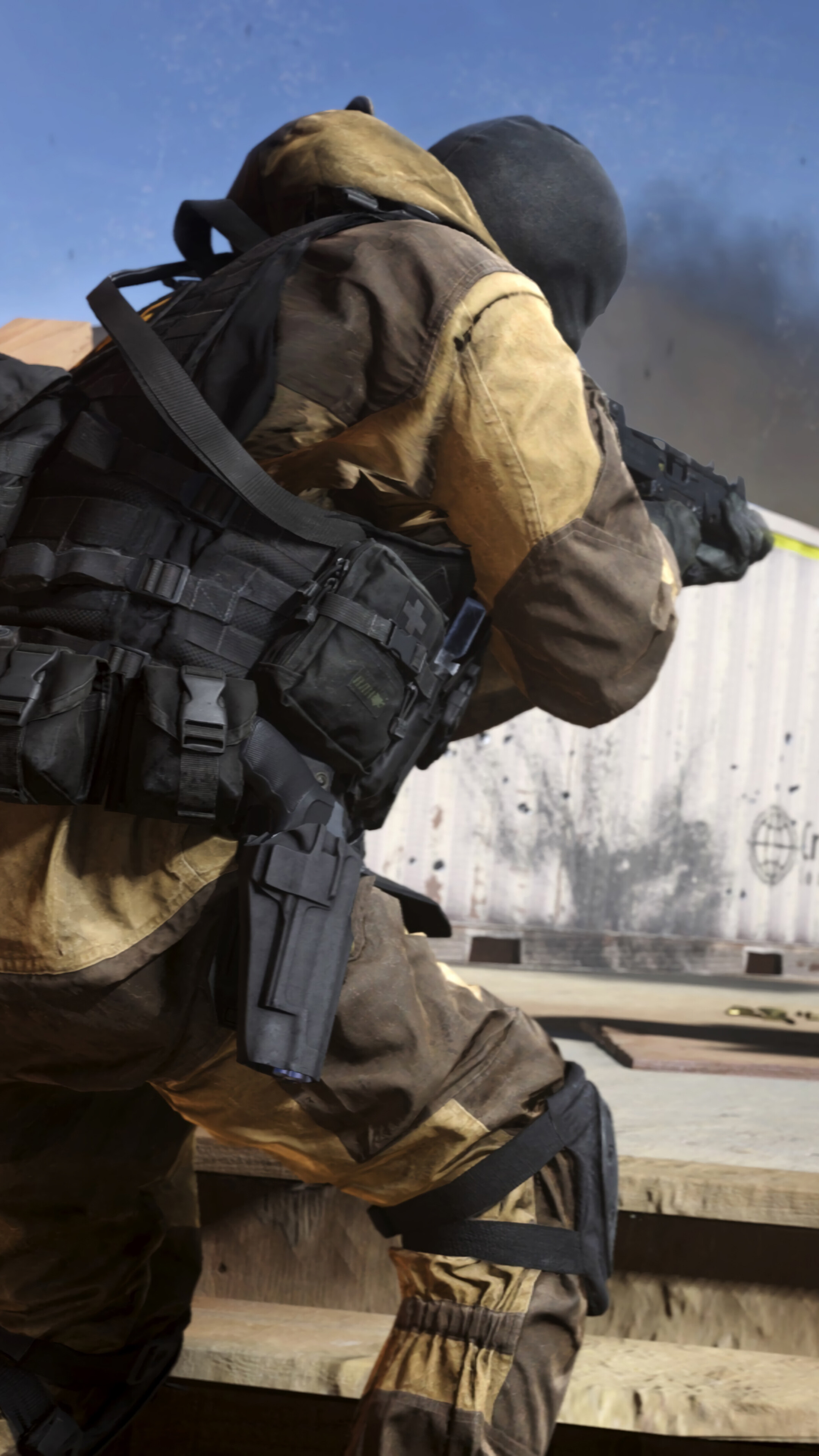 Soldier from Call of Duty Modern Warfare in 4K HD Phone Wallpaper